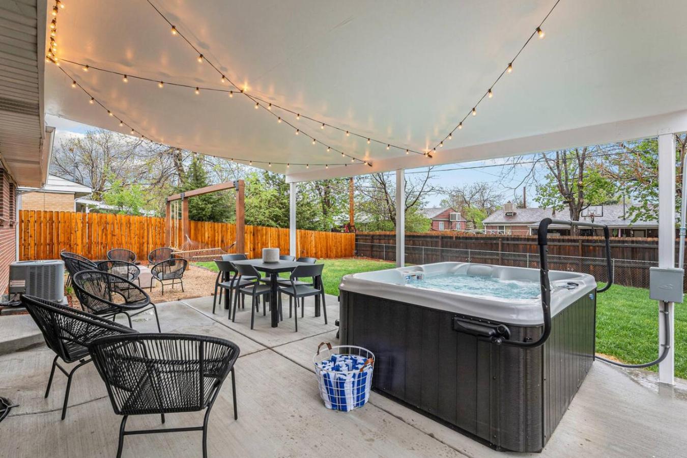 Mile Hi Basecamp Hot tub and Game Room