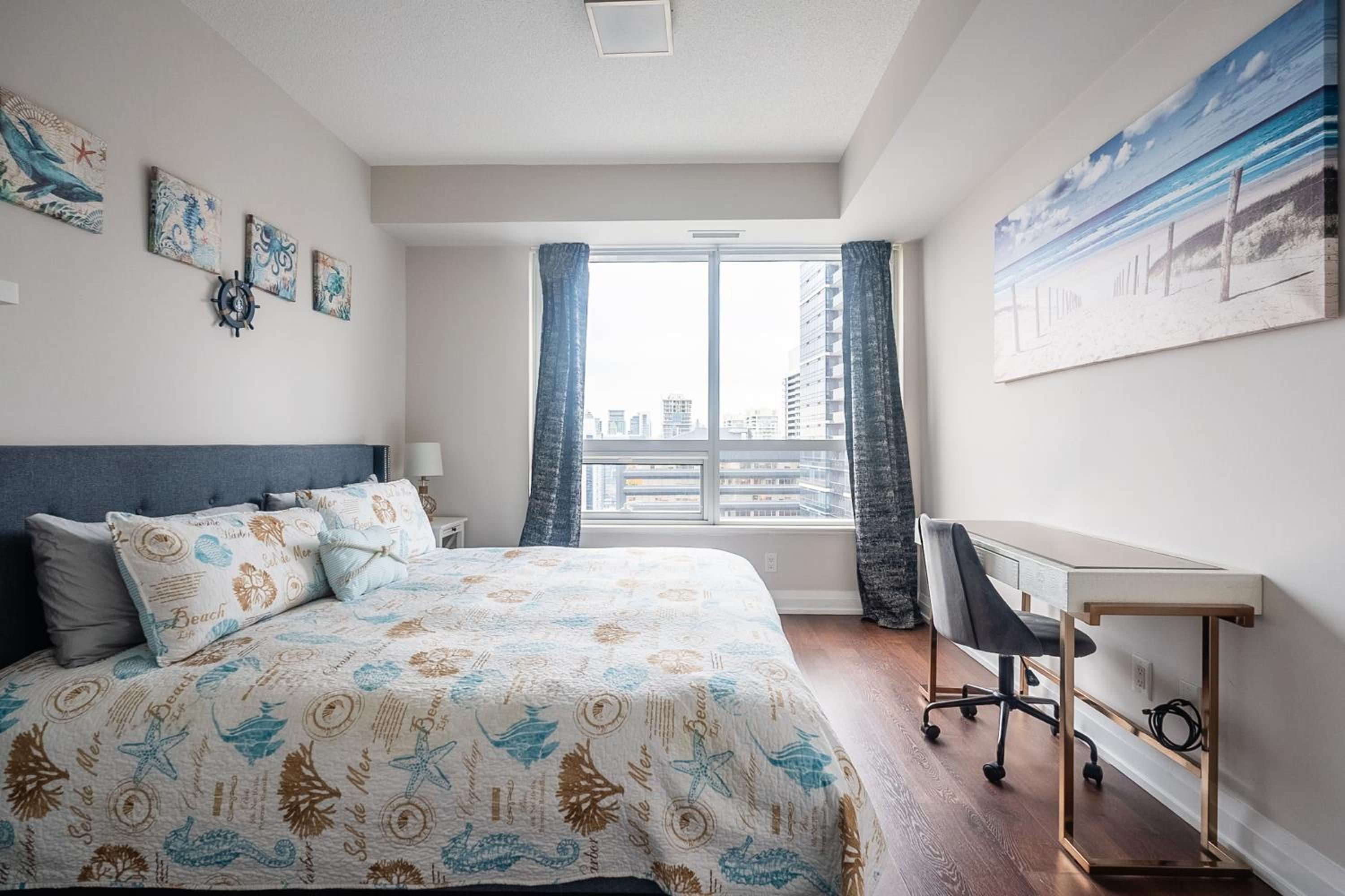 2BD 2BR Panoramic View Sheppard Metro Free parking