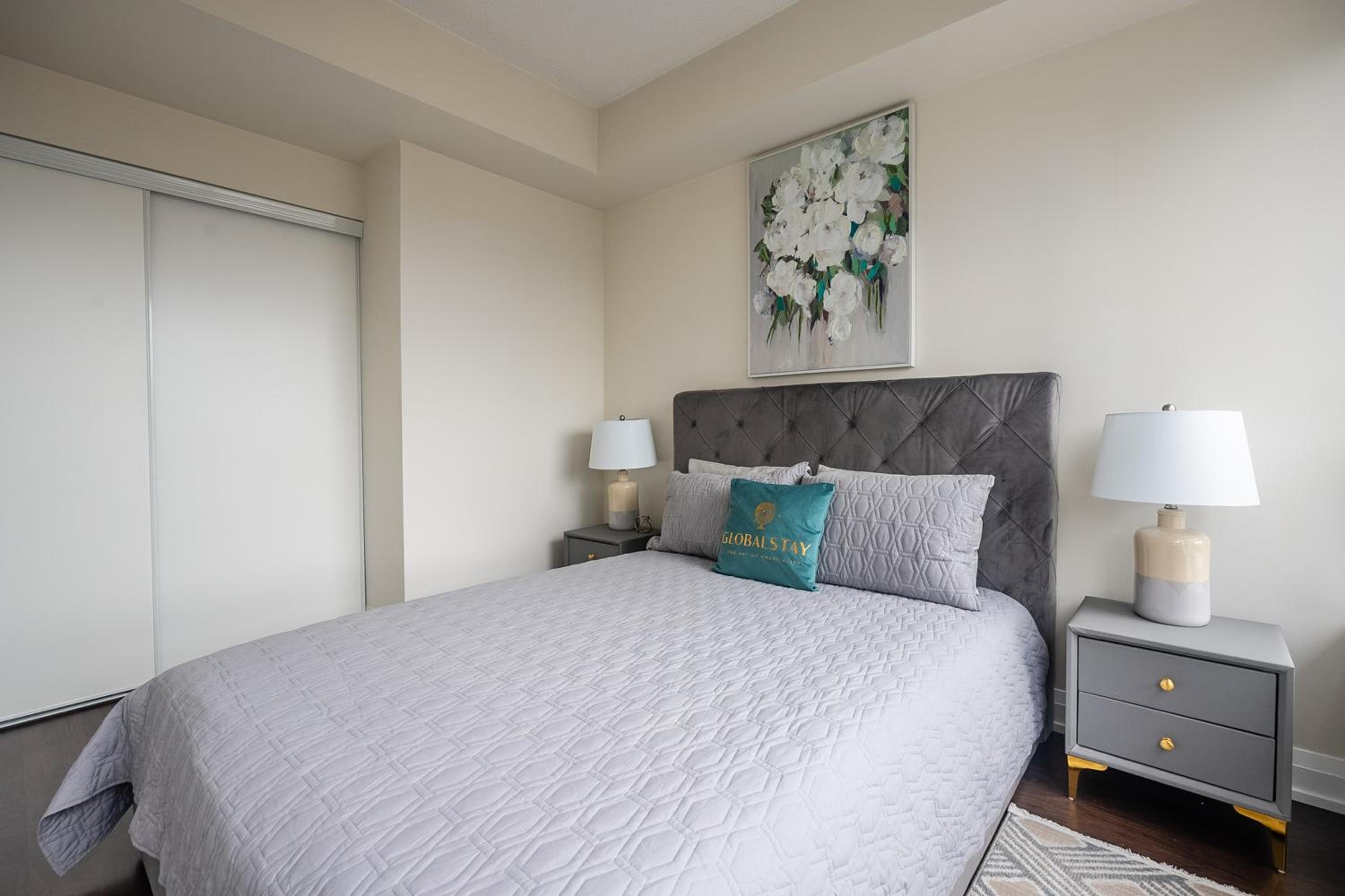 Elegance In peonies 23 Floor 1Br Free parking