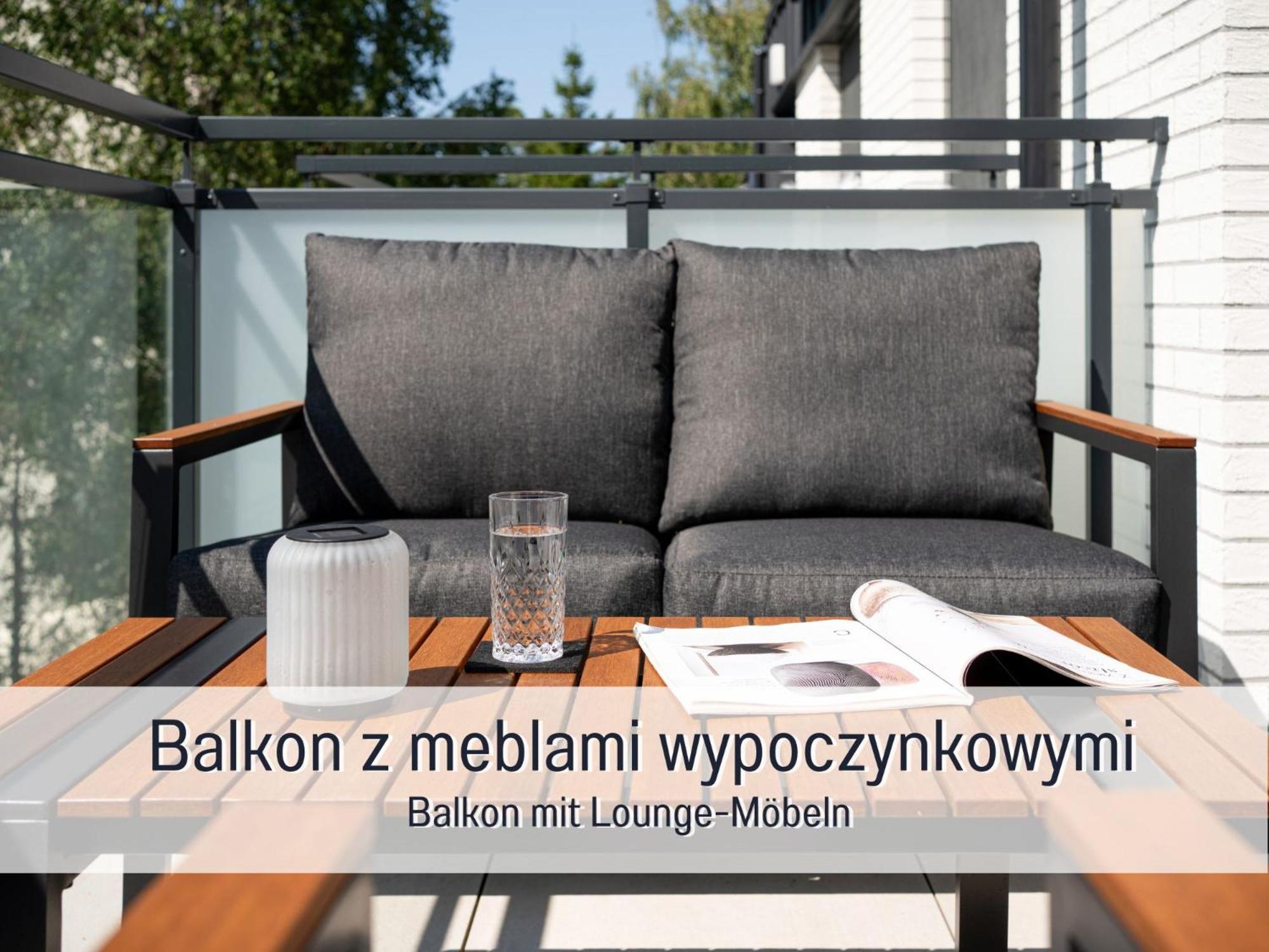 Apartament Design Szept Mewy z balkonem i zestawem plażowym - Niechorze