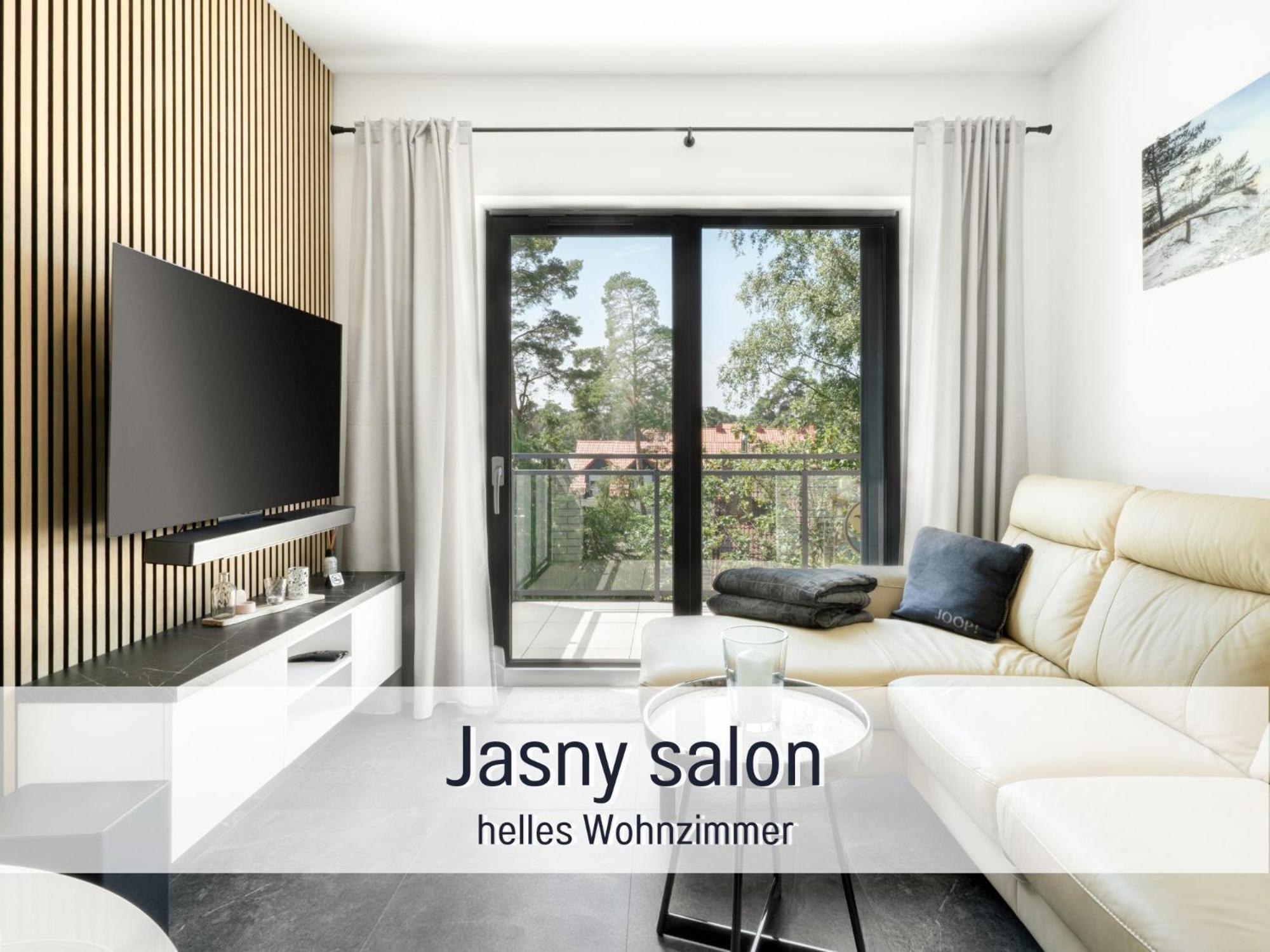 Apartament Design Szept Mewy z balkonem i zestawem plażowym - Niechorze
