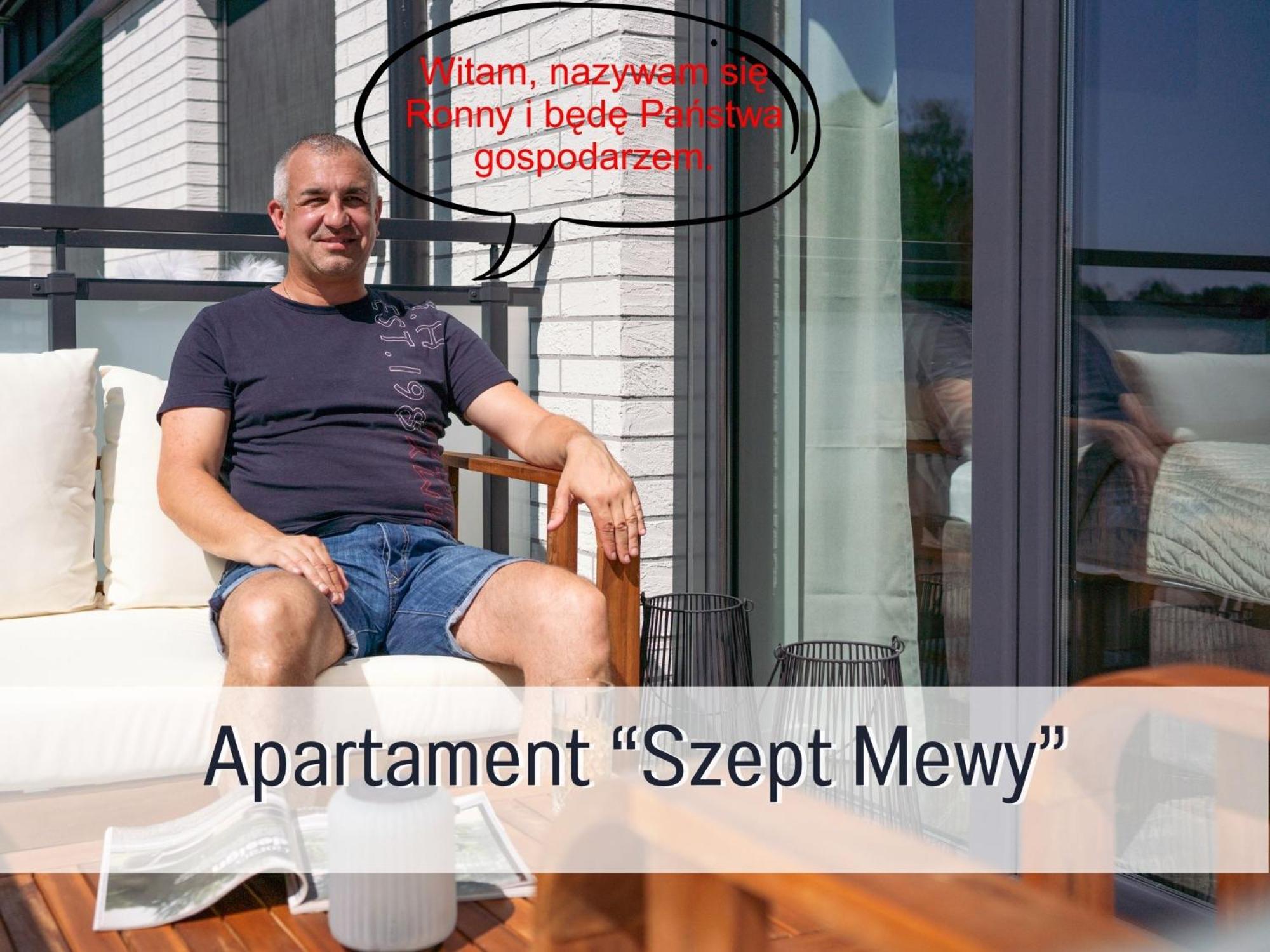 Apartament Design Szept Mewy z balkonem i zestawem plażowym - Niechorze