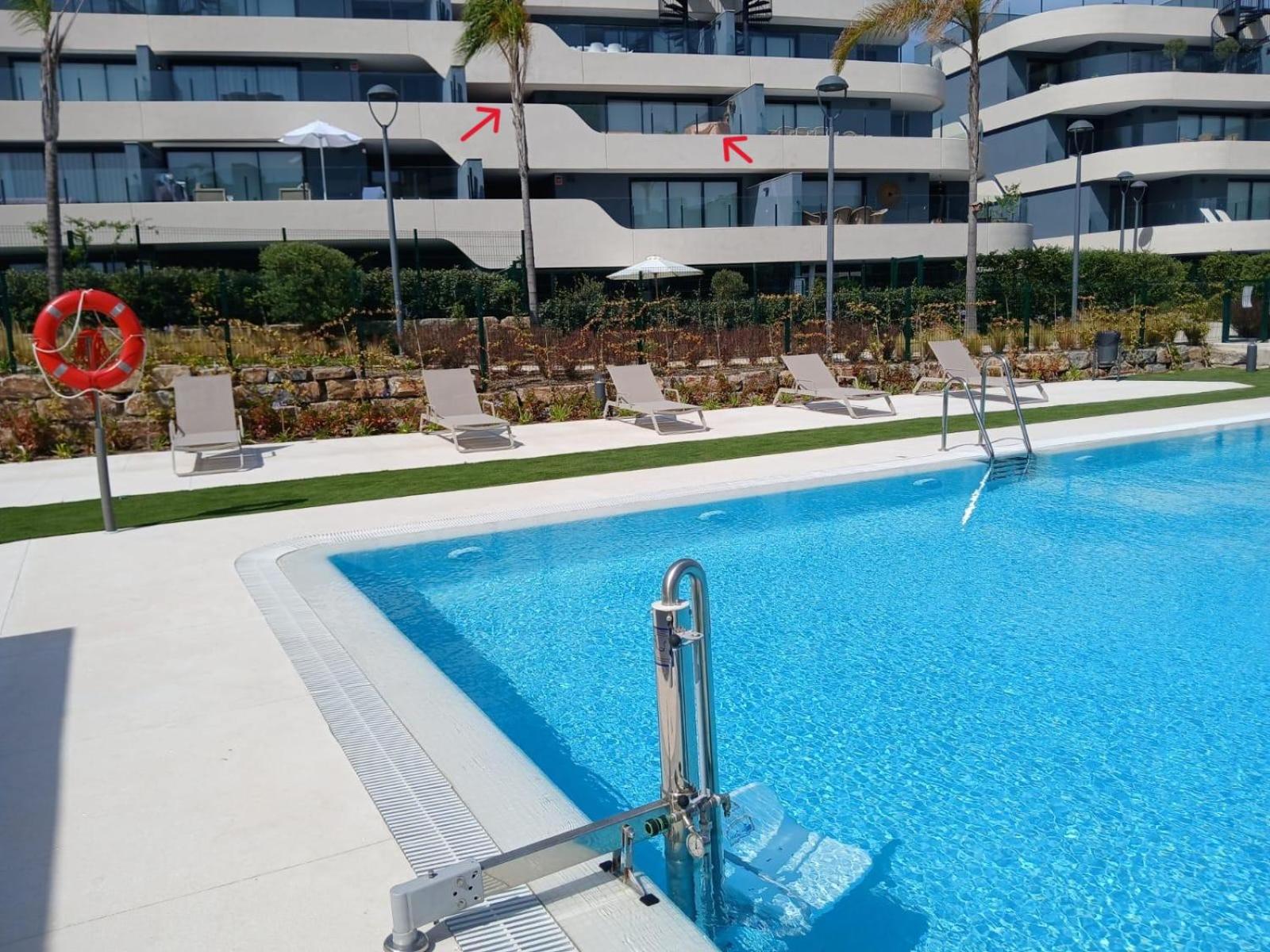 NEUE Ferienwohnung in Andalusien an der Costa del Sol - Boho Style - 40 qm Terrasse, 3-Bedroom, Pool, Gym, Work Lounge