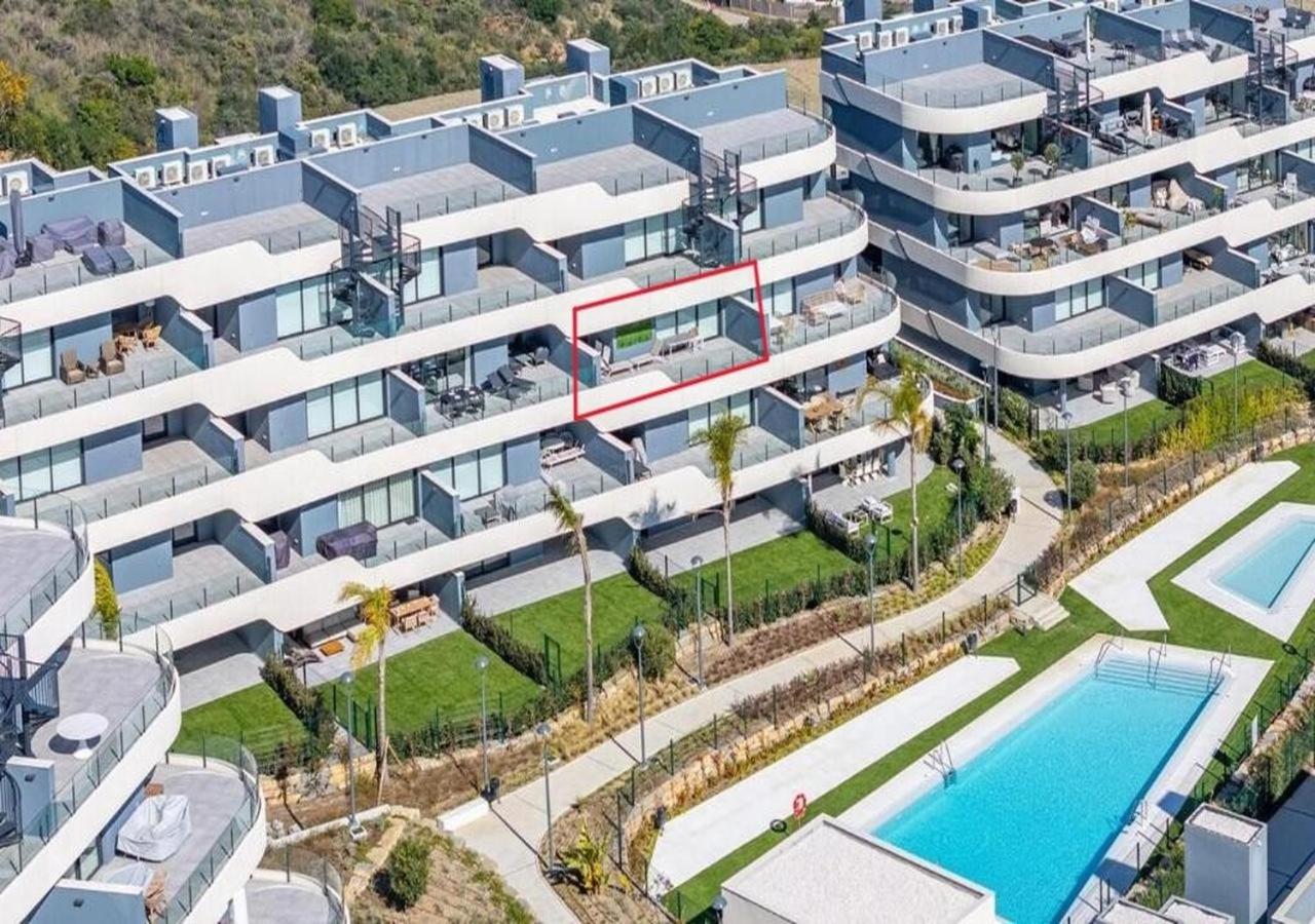 NEUE Ferienwohnung in Andalusien an der Costa del Sol - Boho Style - 40 qm Terrasse, 3-Bedroom, Pool, Gym, Work Lounge