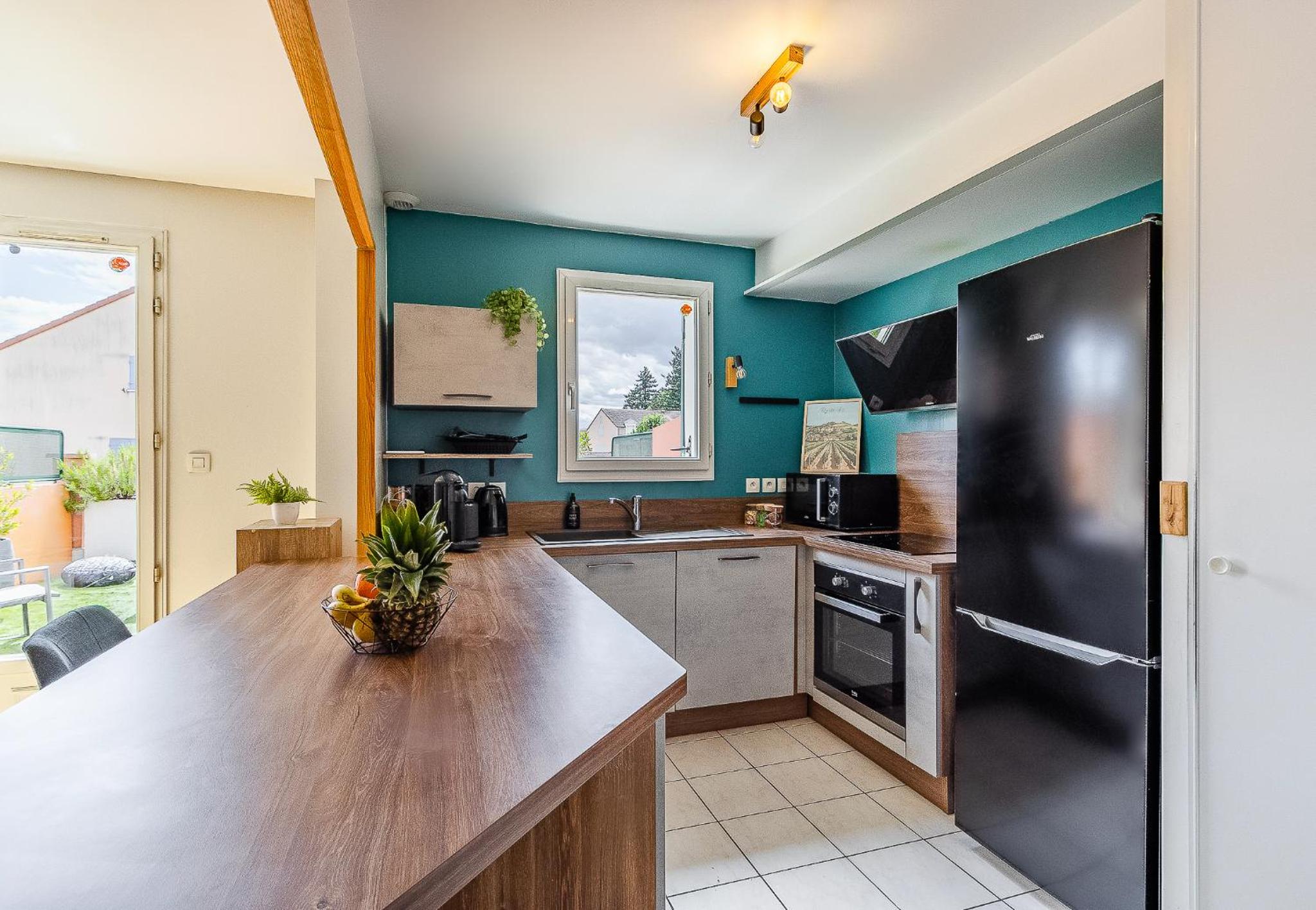 Jardin suspendu - 3 chambres - 2 salles de bain - Parking dans résidence privée