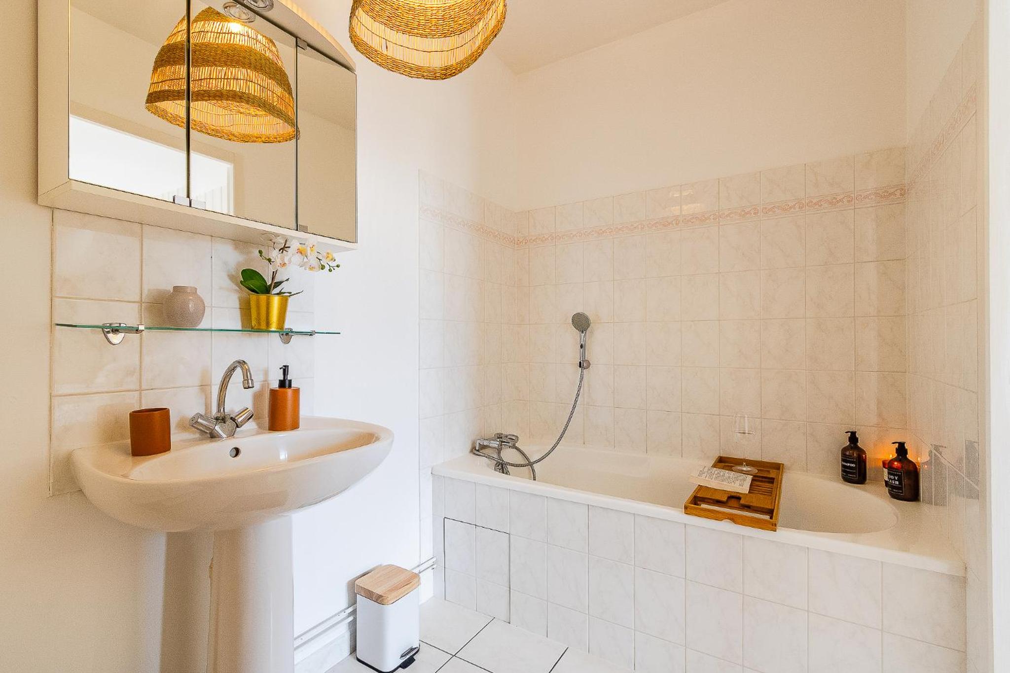 Jardin suspendu - 3 chambres - 2 salles de bain - Parking dans résidence privée