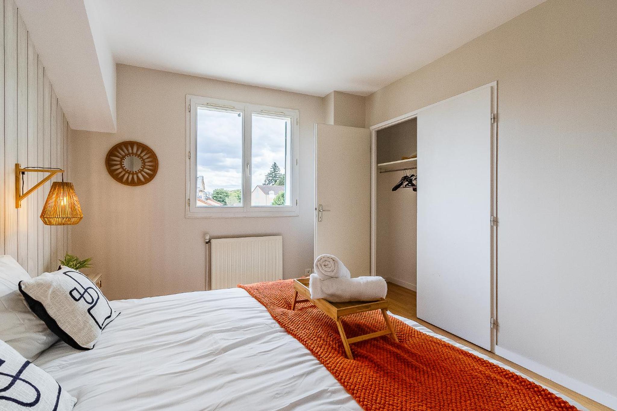 Jardin suspendu - 3 chambres - 2 salles de bain - Parking dans résidence privée