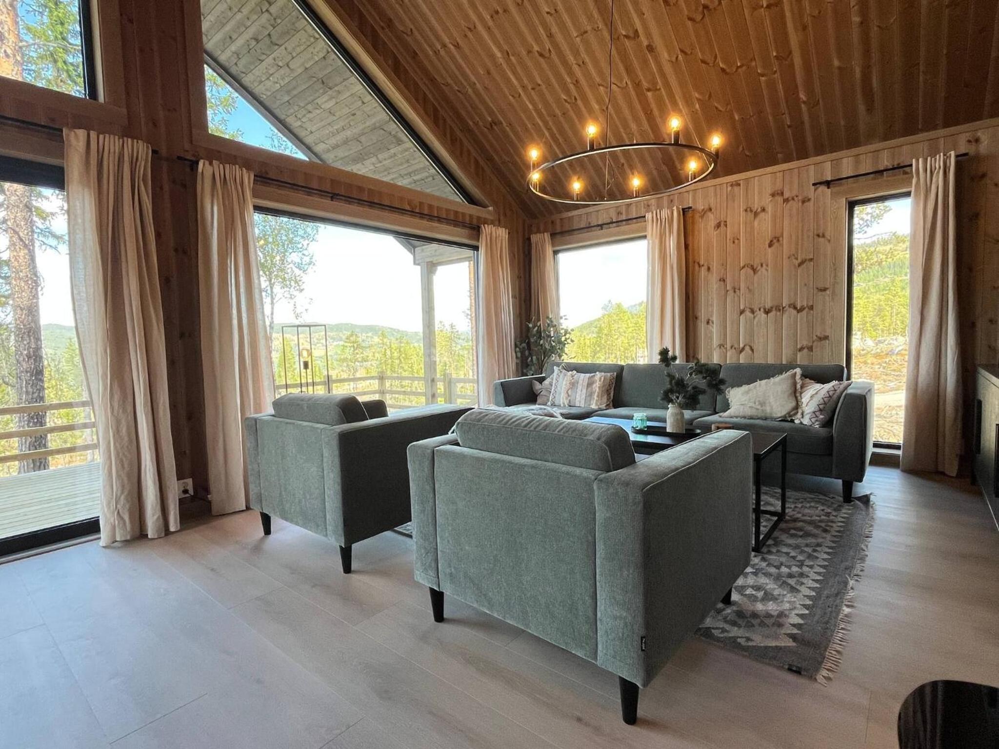 Skogsbu - Stylish, Close to Ski centers and hiking trails