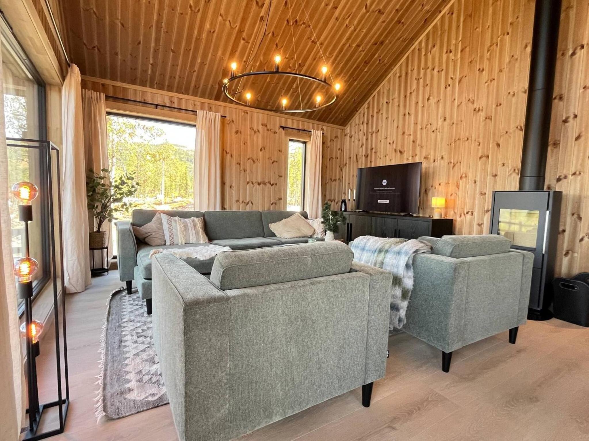 Skogsbu - Stylish, Close to Ski centers and hiking trails