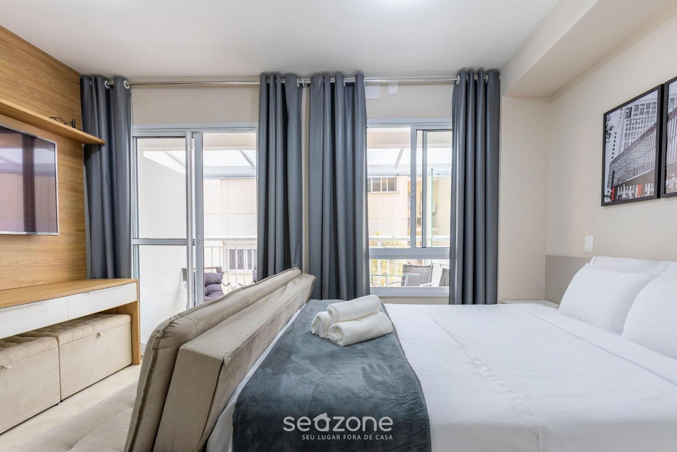Studio with balcony 500m from the Metro - MOP0103