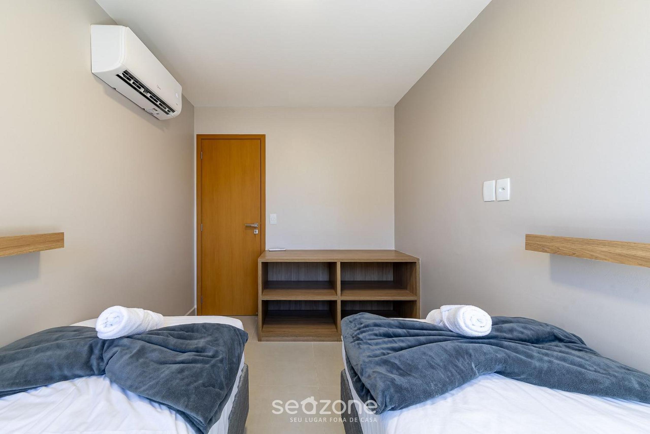 Stay with a pool and gym 350m from the beach in a prime location in Maceió - SLI