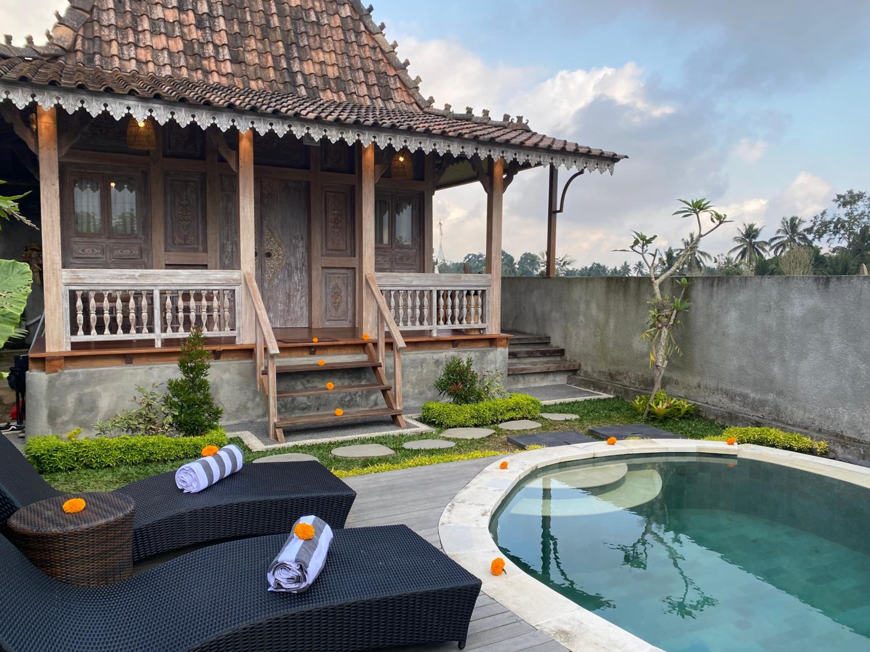 Gunung Gelagah Ubud Villas Ricefield View by EPS