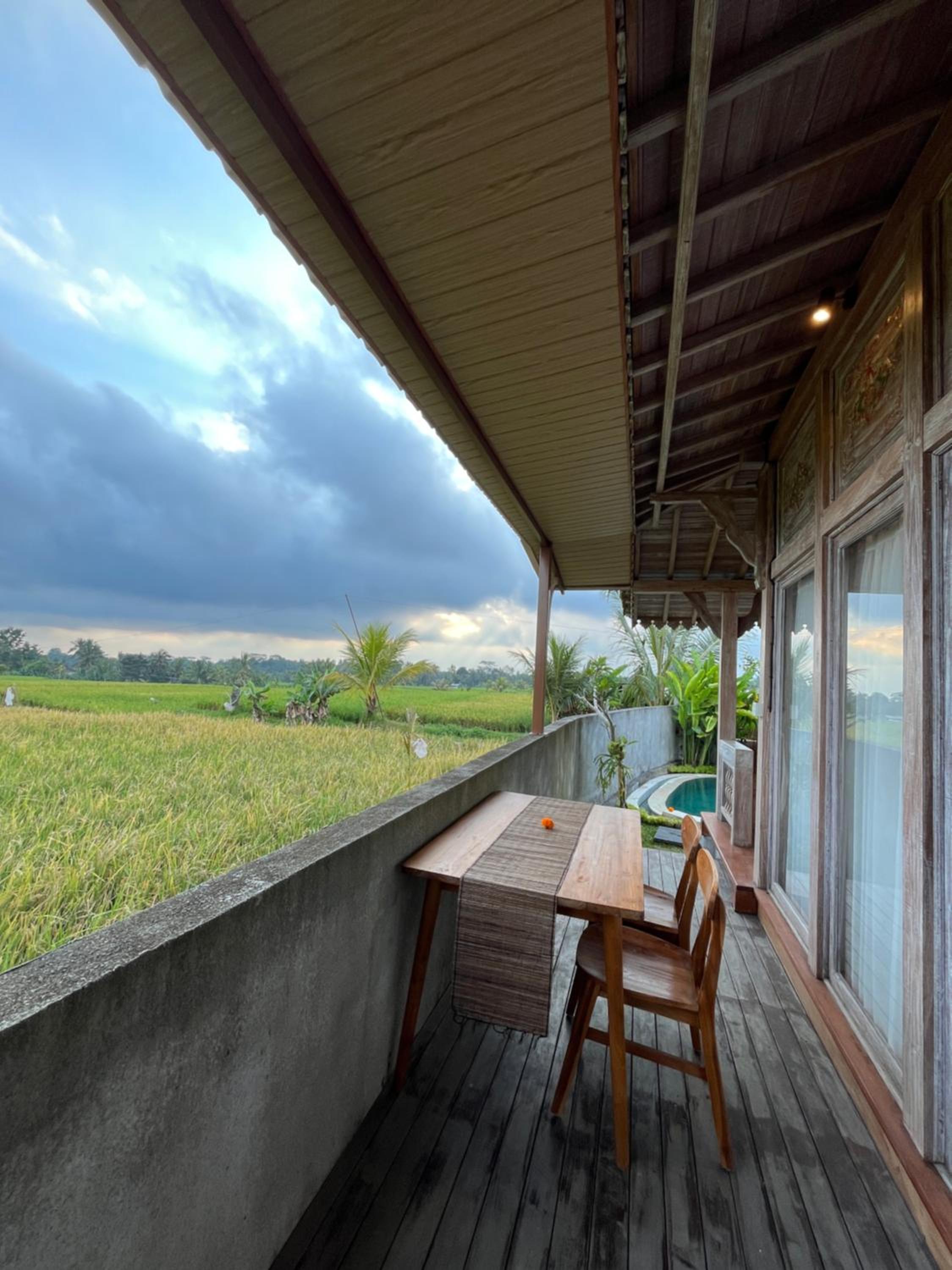 Gunung Gelagah Ubud Villas Ricefield View by EPS