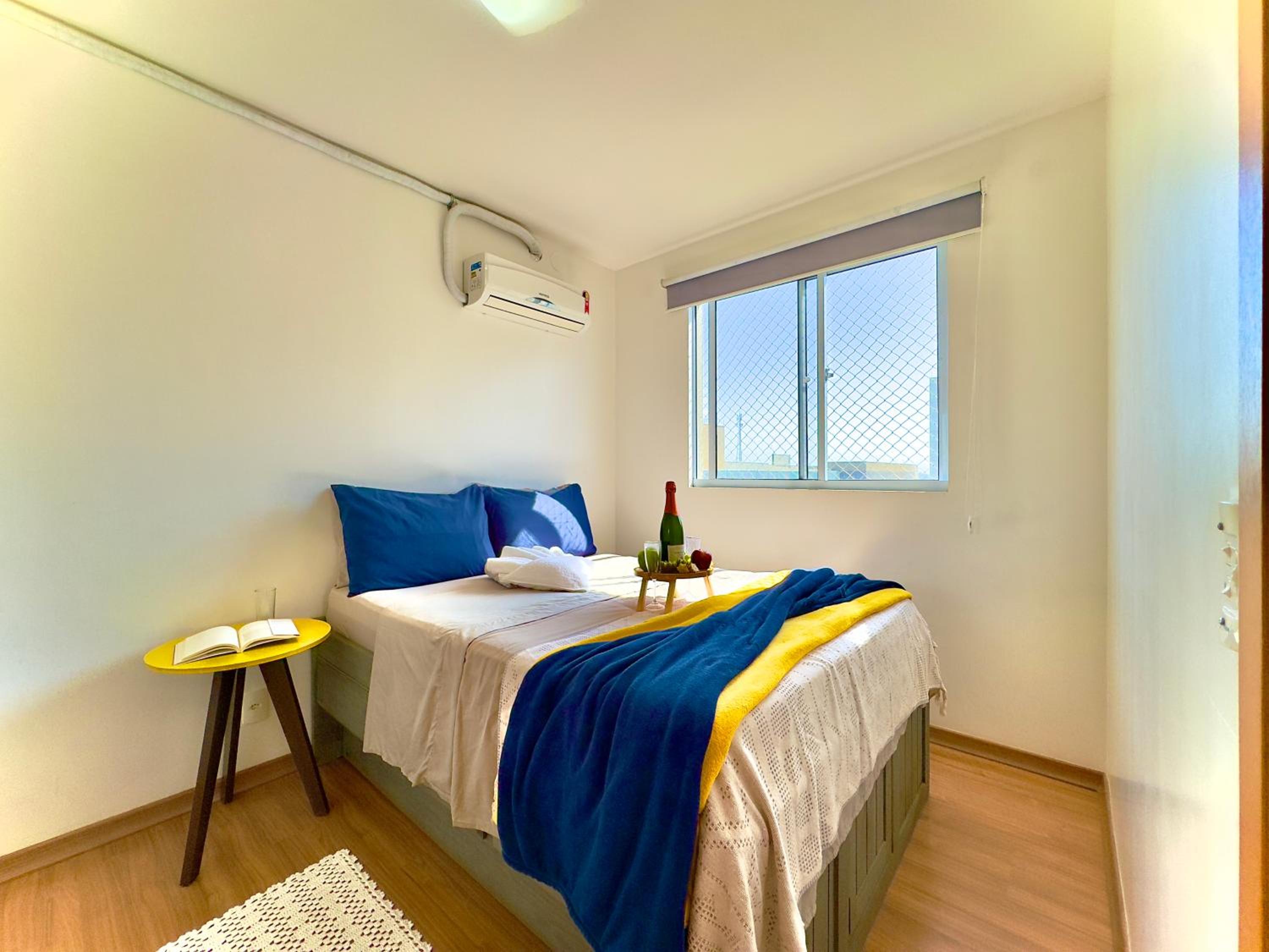 Apto completo com VISTA MAR em CONDOMINIO RESORT FRENTE MAR em Barra Velha 2 quartos AR CONDICIONADO CHURRASQUEIRA privativa Cozinha Completa PISCINA vaga 