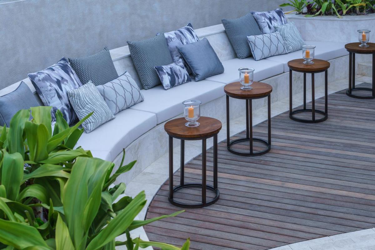 outdoor BBQ area