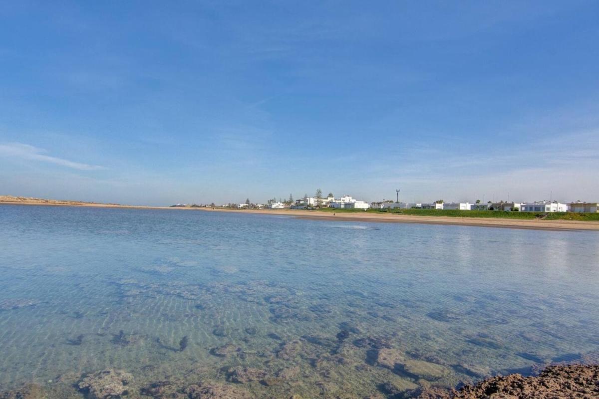 Luxury Oceanfront 3BR Villa in Rabat, Plage Val d Or - Private Beach access & Spa