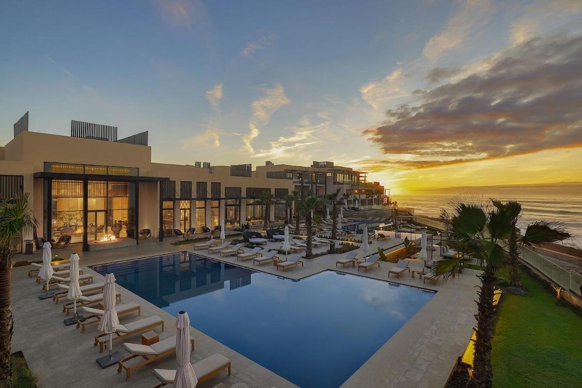 Luxury Oceanfront 3BR Villa in Rabat, Plage Val d Or - Private Beach access & Spa