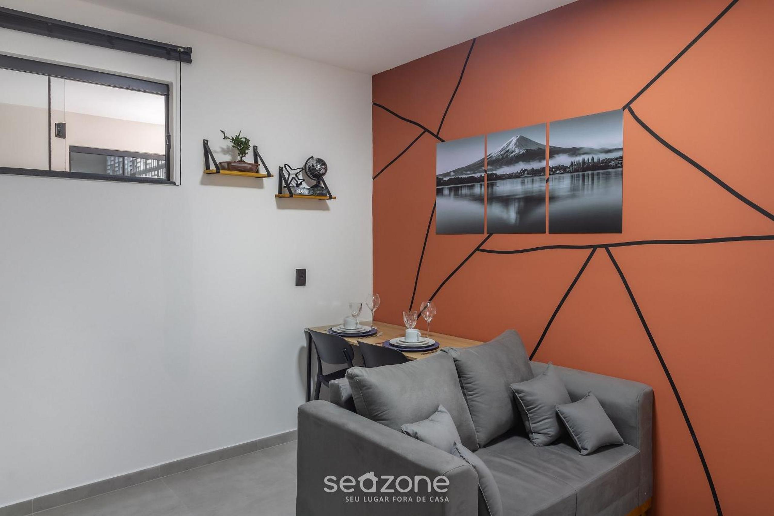 Complete and well-located studio, Blumenau LFH0306