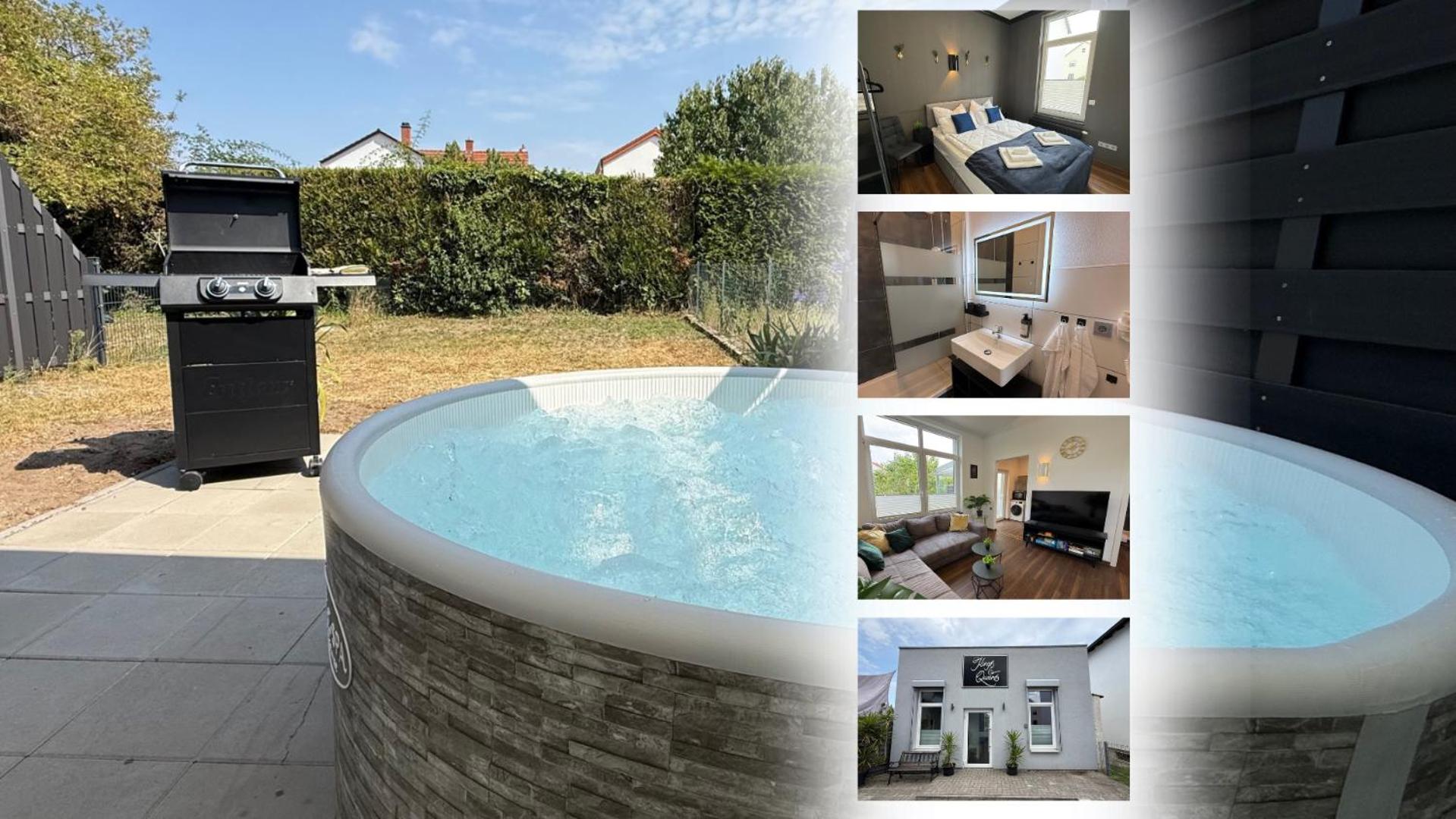 Kings und Queens - 2SZ - Whirlpool - Terrasse - Grill