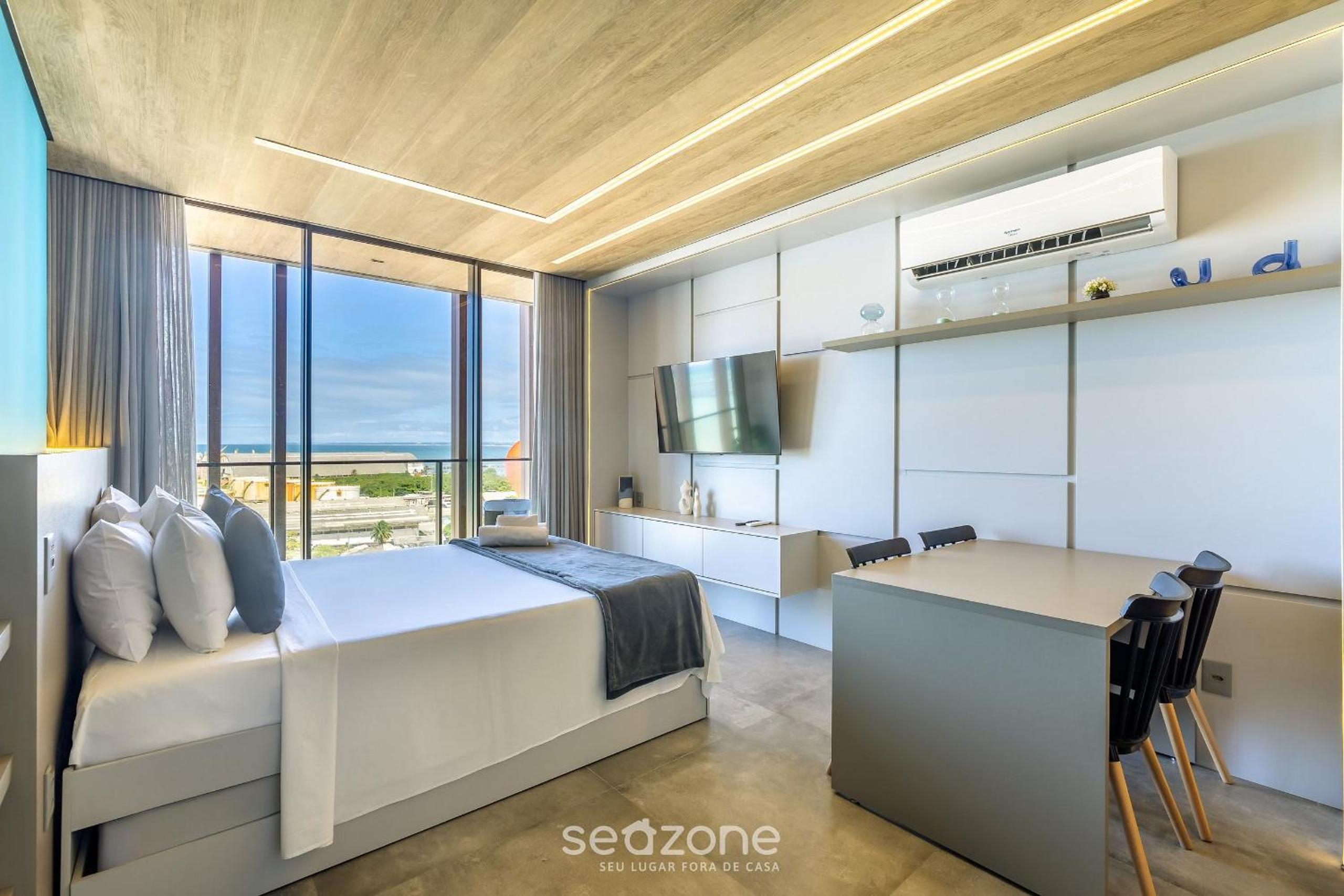 NWTs - Studios with side sea view in Maceió IV