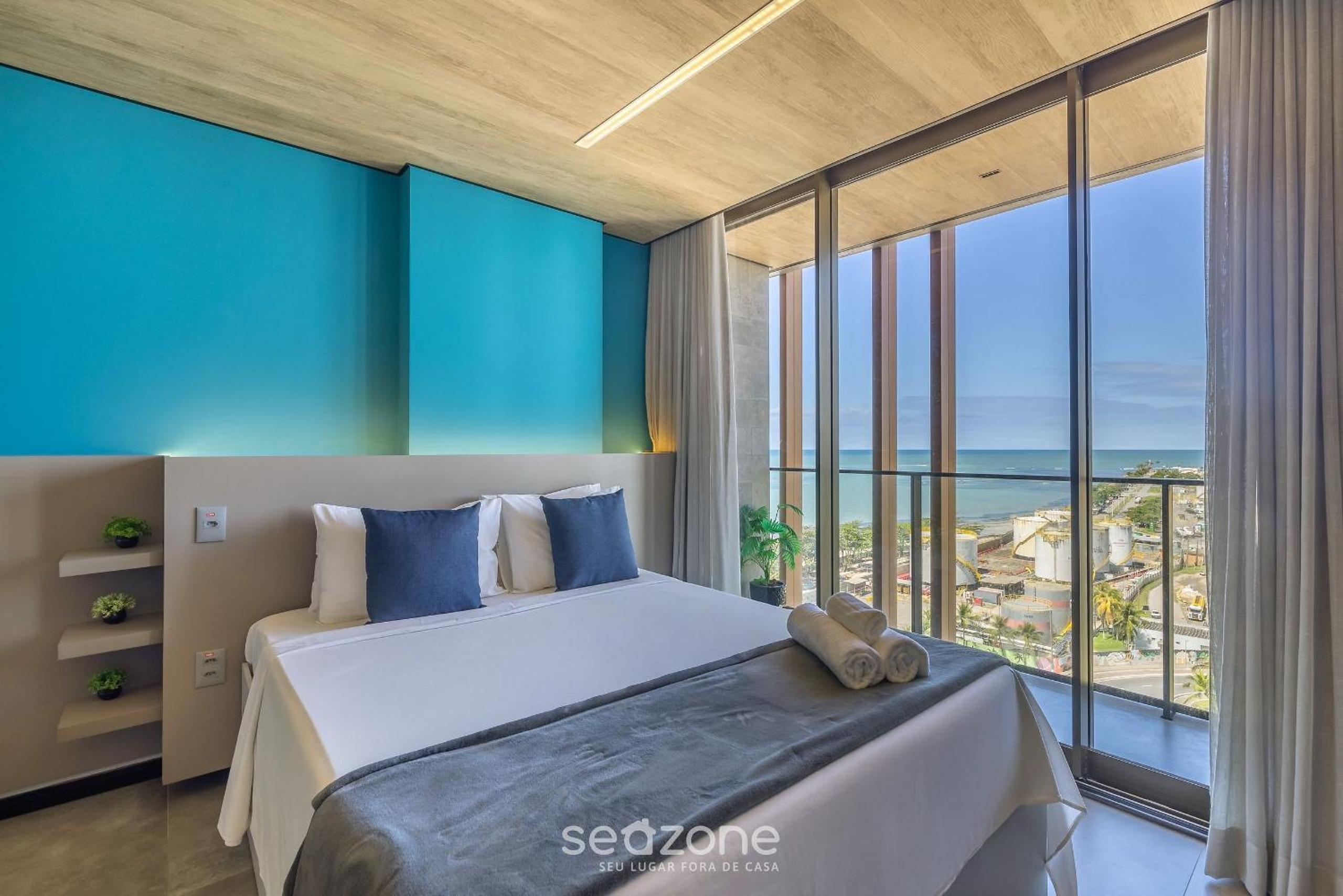 NWTs - Studios with side sea view in Maceió IV