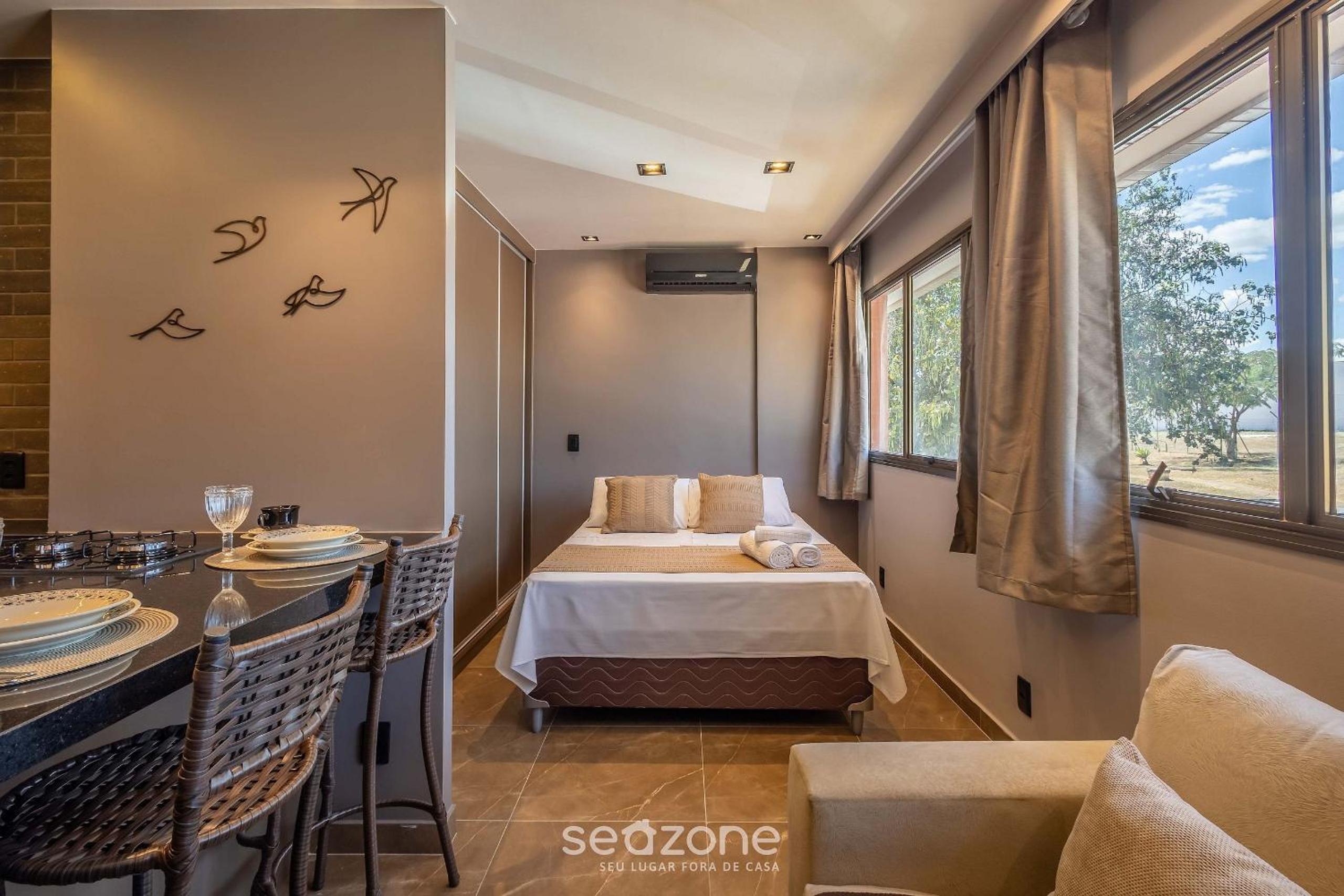 Studio w/ Self Check-in in Brasília | CED0107