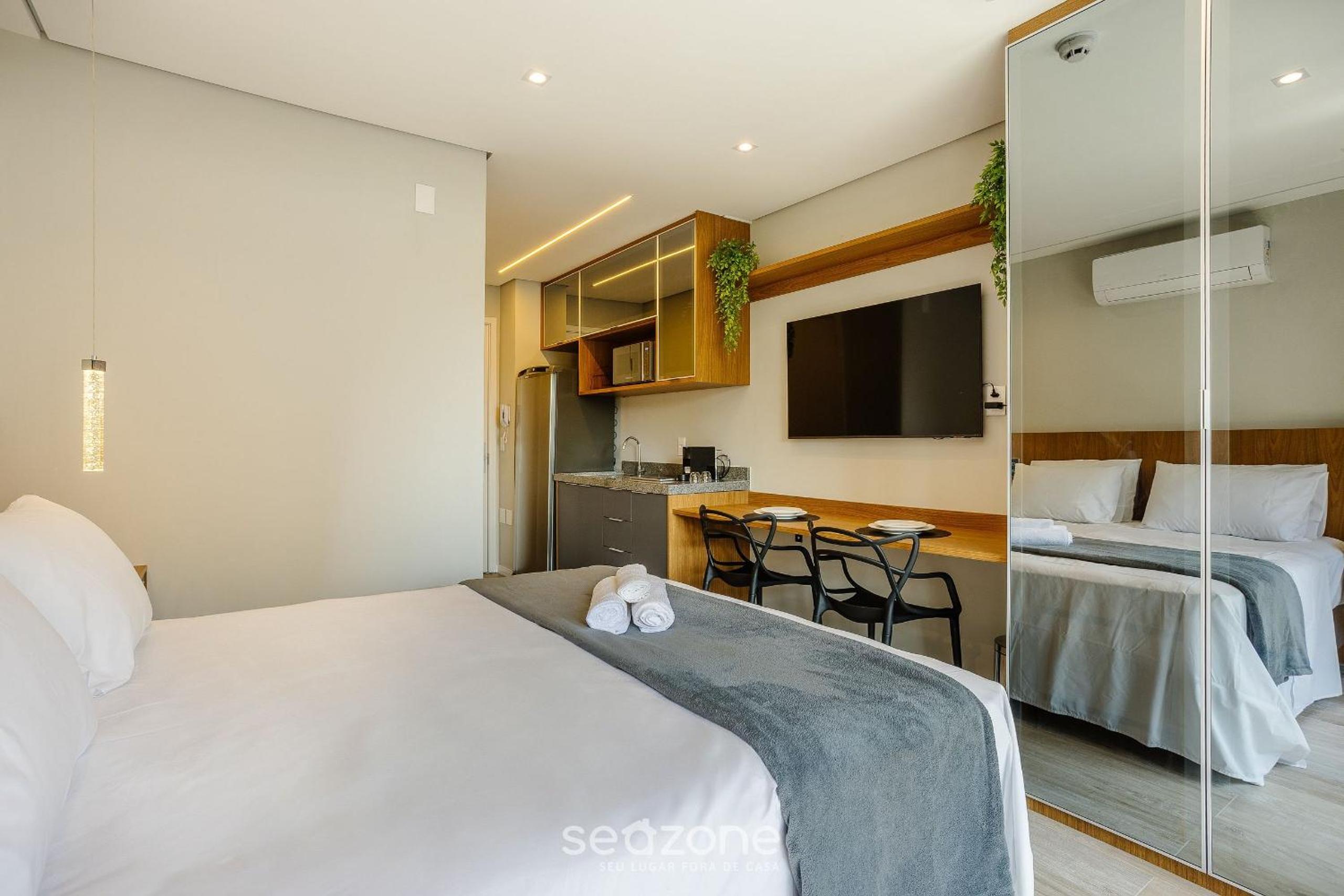 Studio with balcony near Allianz Parque CEP0128