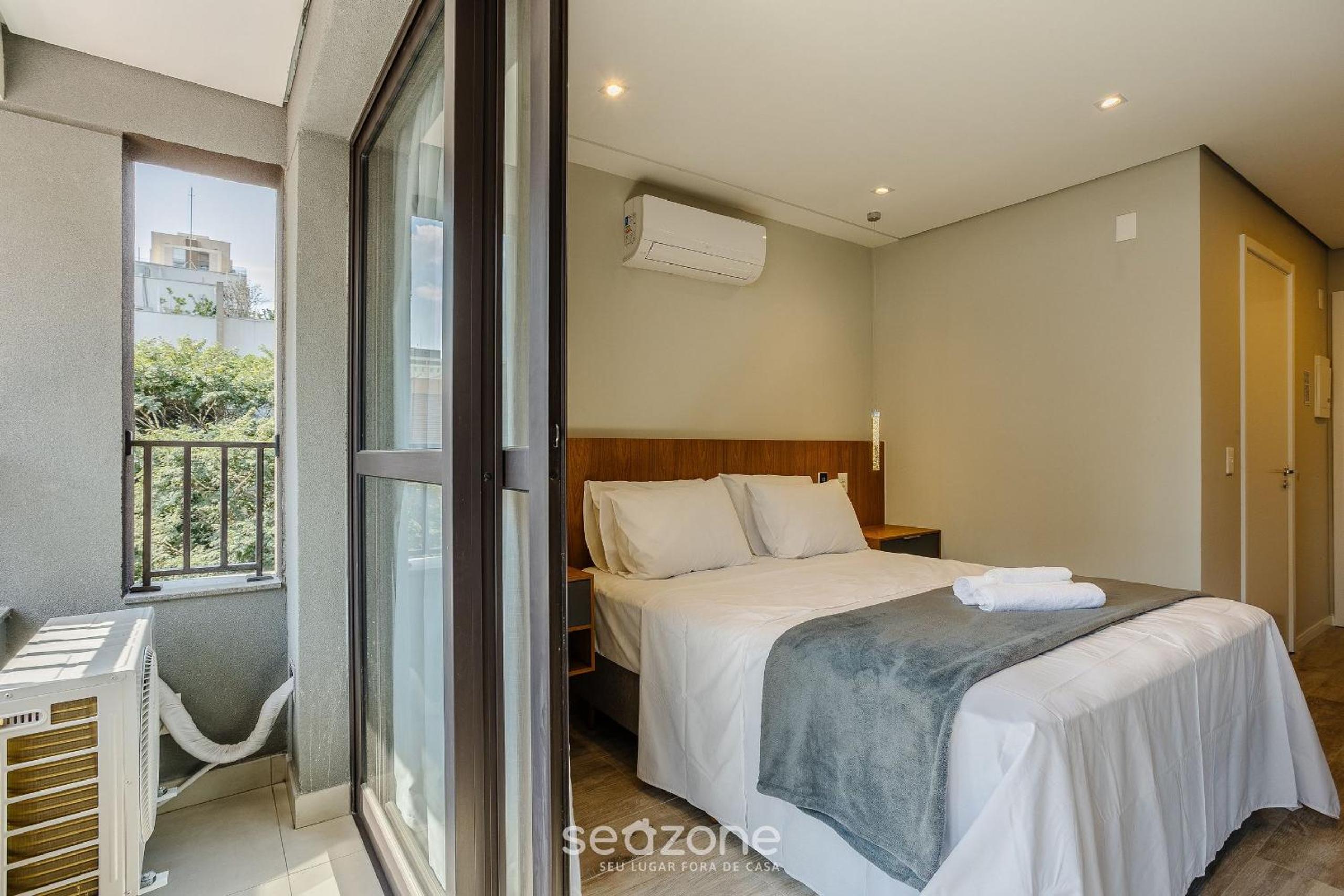 Studio with balcony near Allianz Parque CEP0128