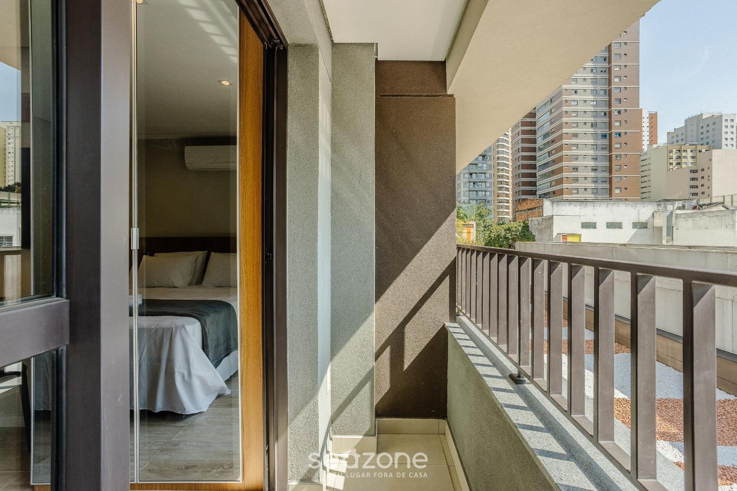 Studio with balcony near Allianz Parque CEP0128