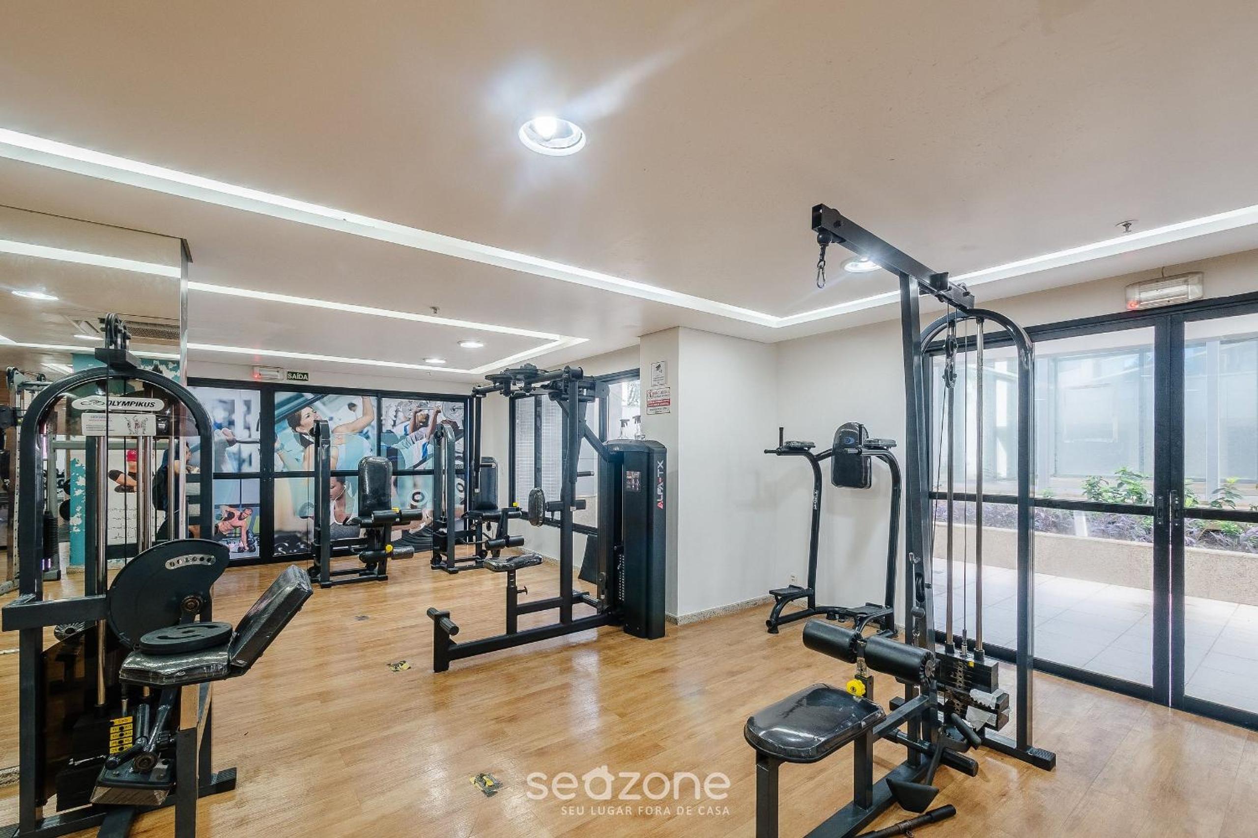 Accommodations with a prime location and building with pool and gym in Salvador - CSP