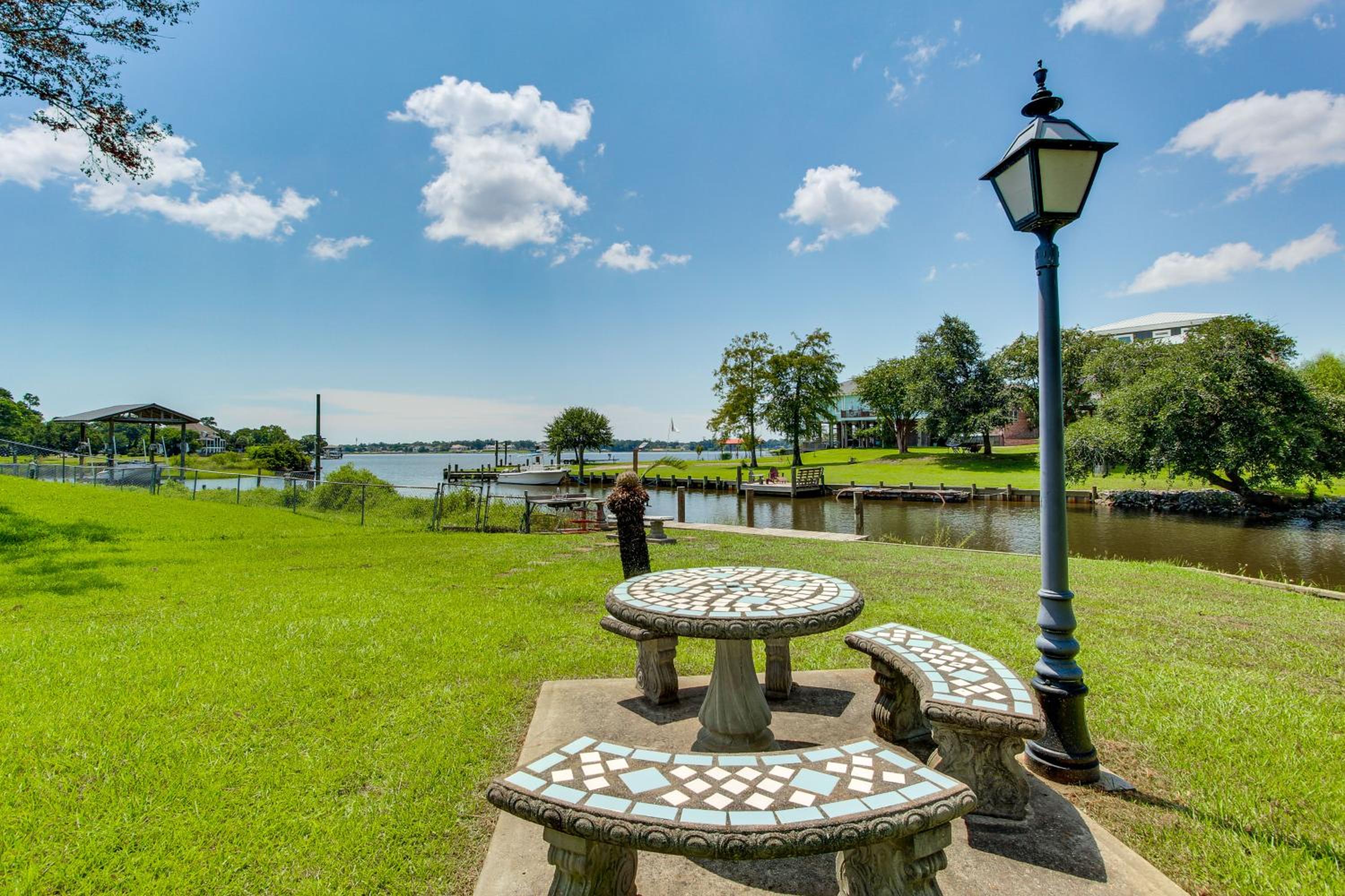 Yard and Dock Waterfront Group Getaway in Biloxi