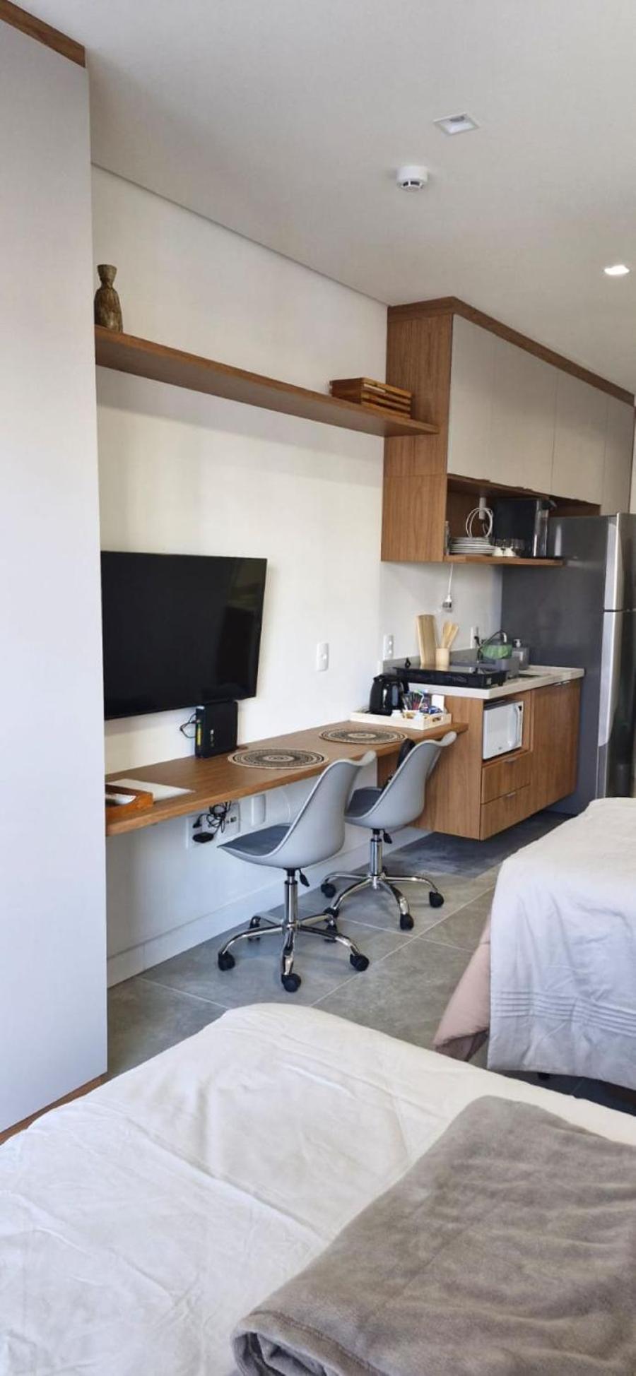 Studio Brooklin 4 min a pé metrô Borba Gato SP facilidade e conforto