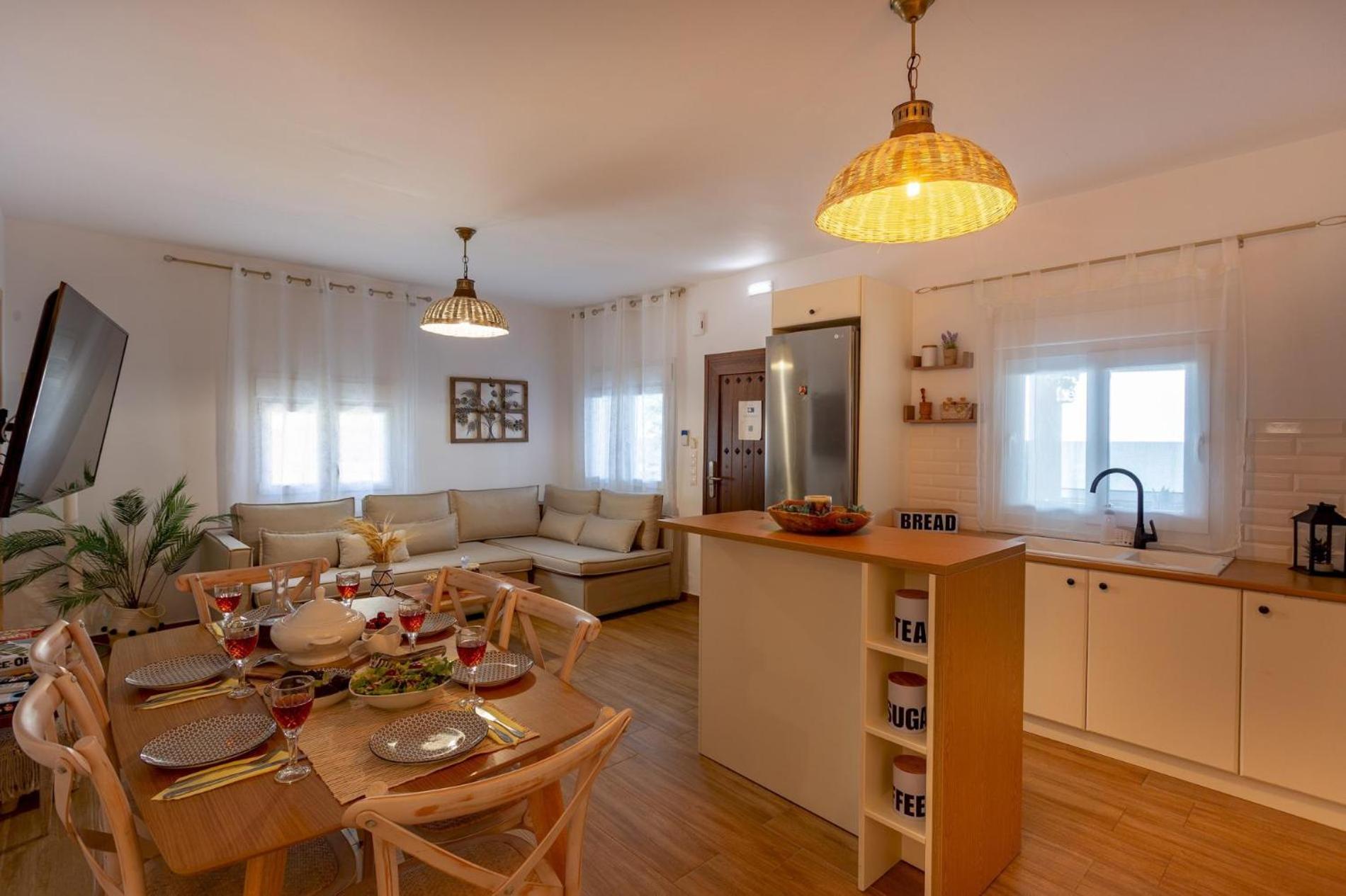 Thalassa Beachfront Villa with private pool