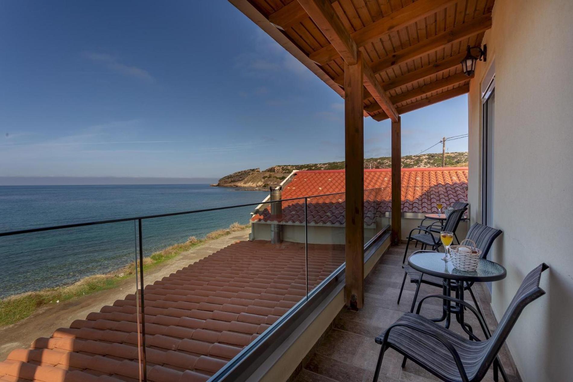 Thalassa Beachfront Villa with private pool