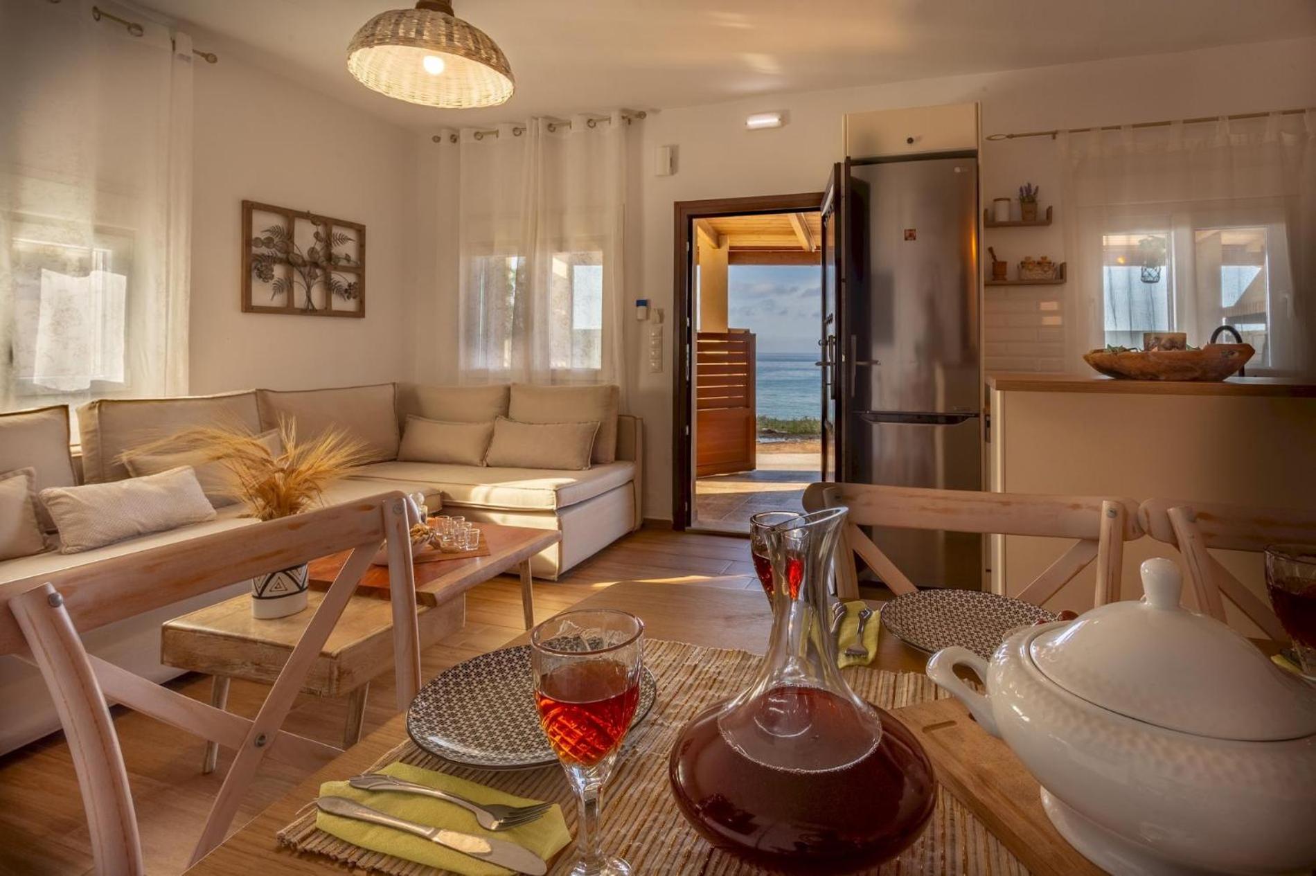 Thalassa Beachfront Villa with private pool
