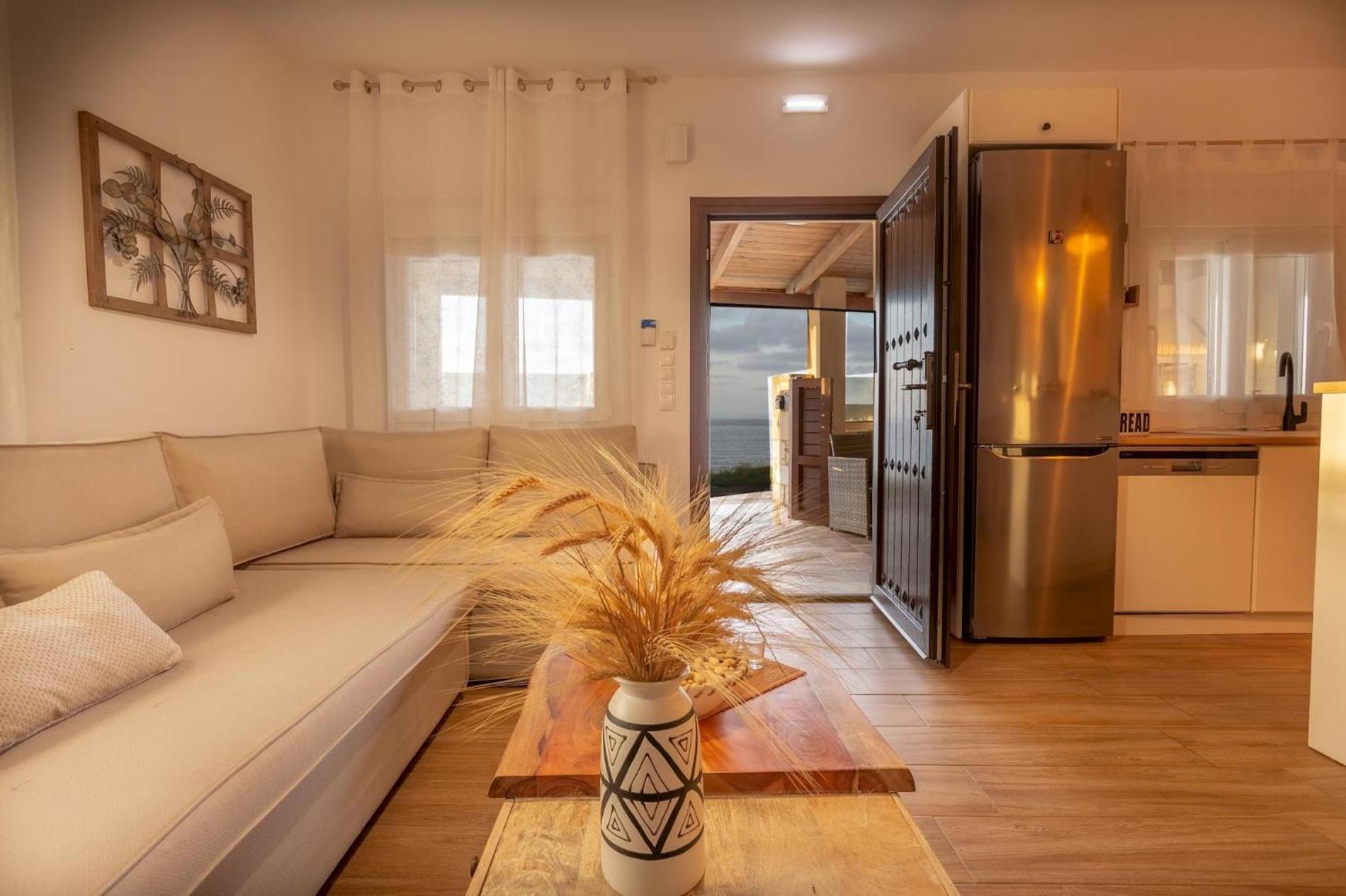 Thalassa Beachfront Villa with private pool