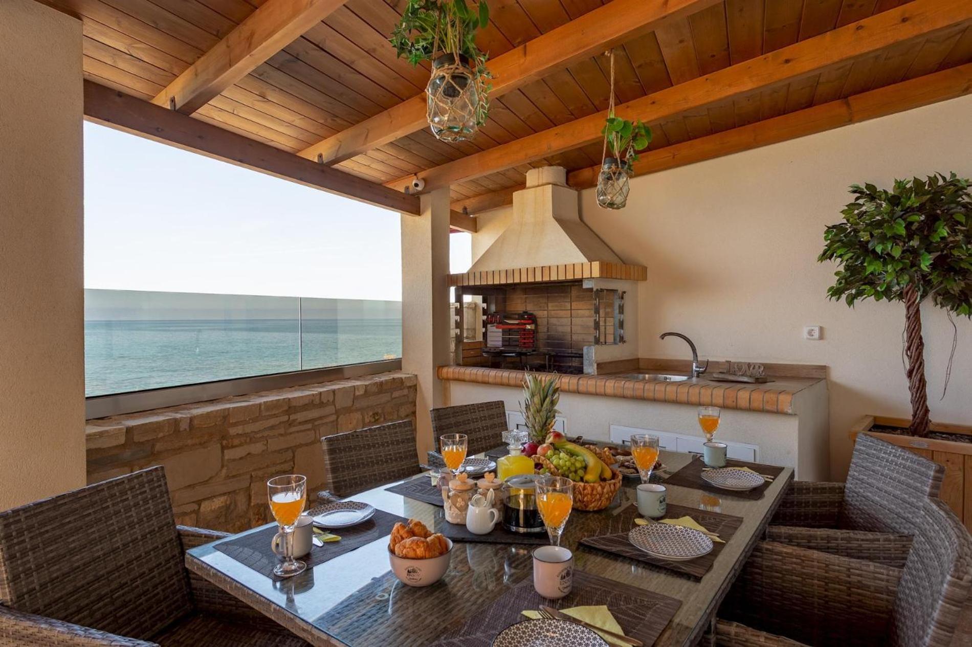 Thalassa Beachfront Villa with private pool