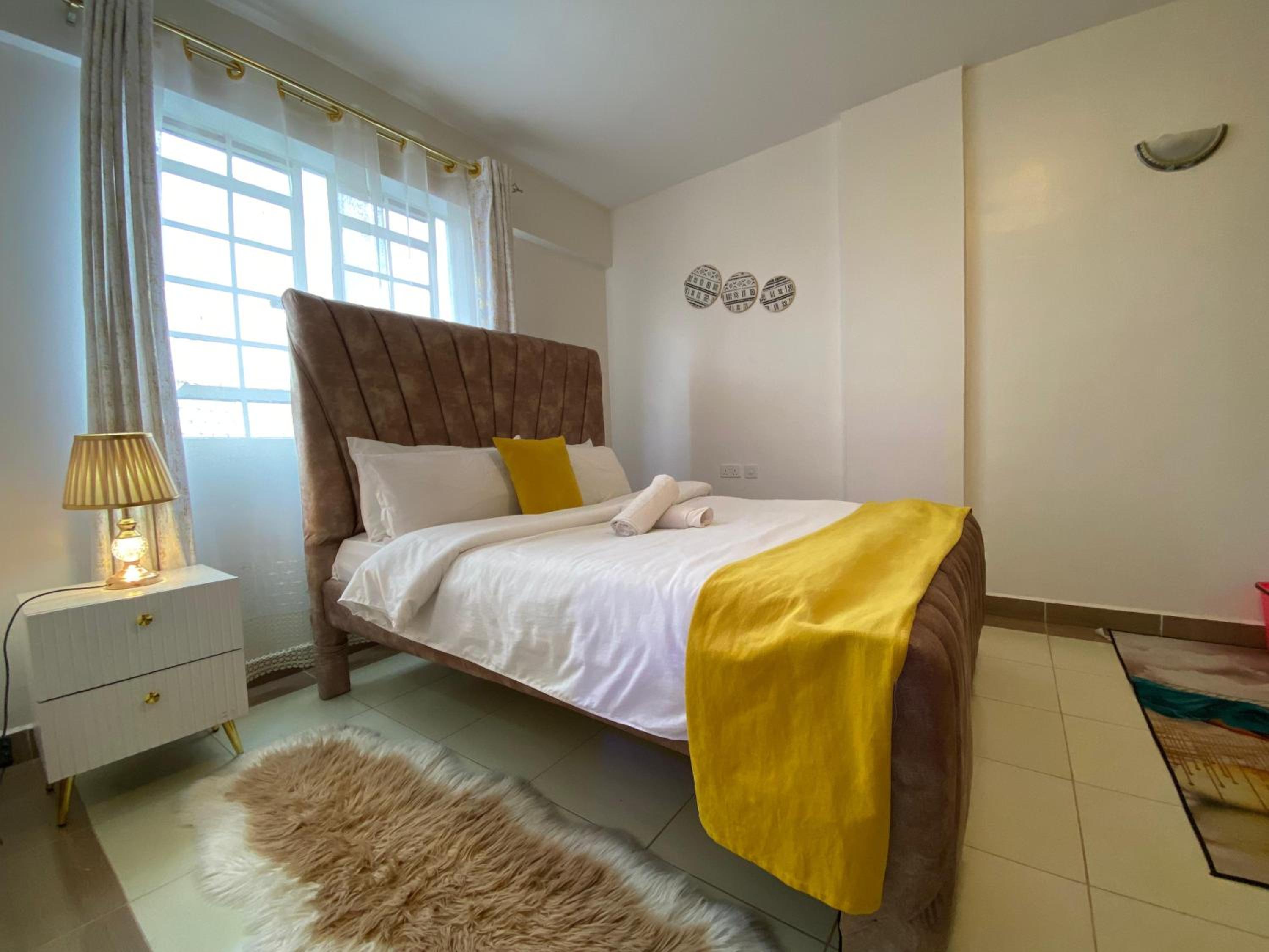 Cozy & Modern One Bedroom Opposite Garden City Mall
