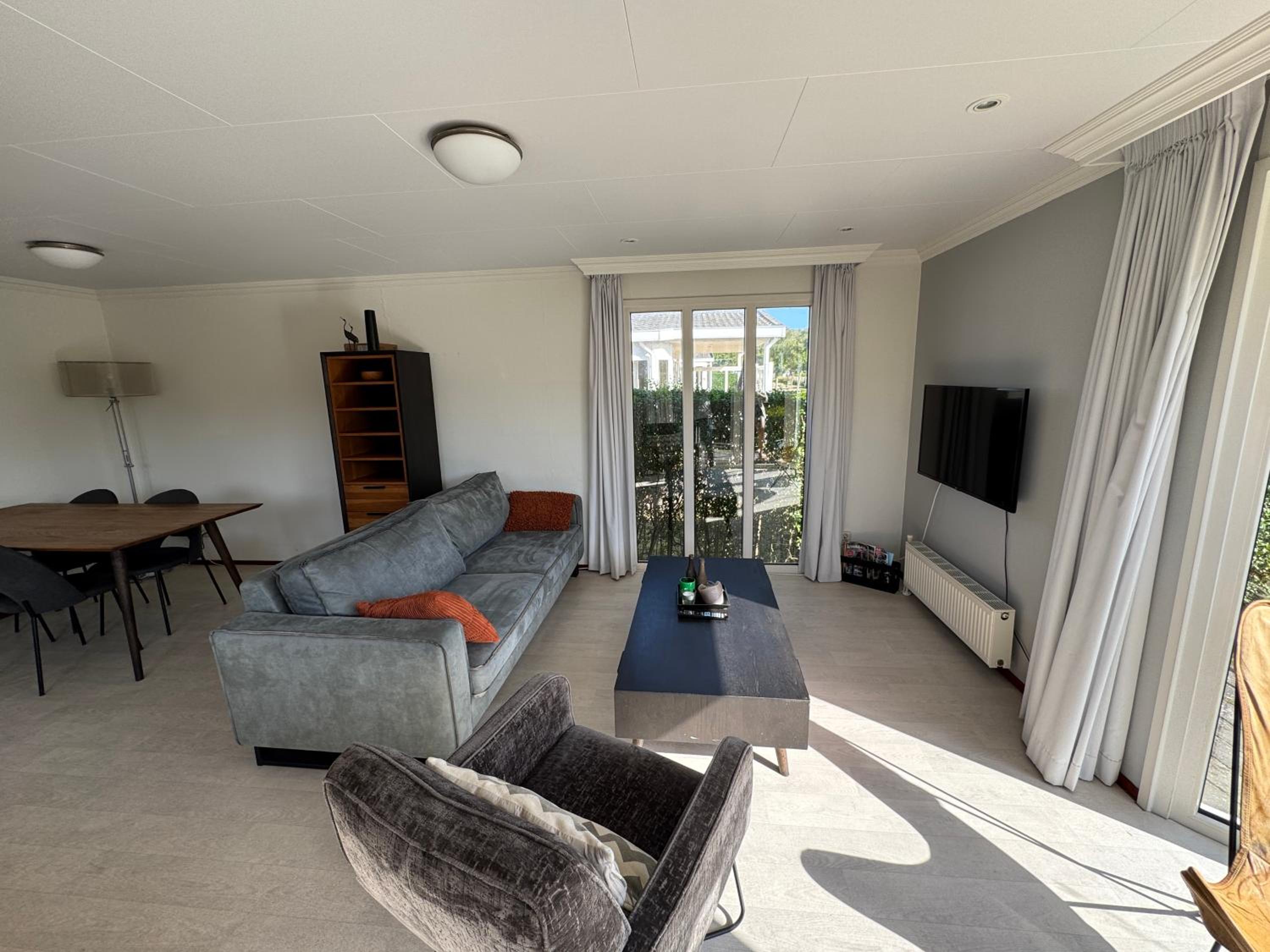 Breskens Chalet Huis Joschi mit Zaun Haus Nr G139