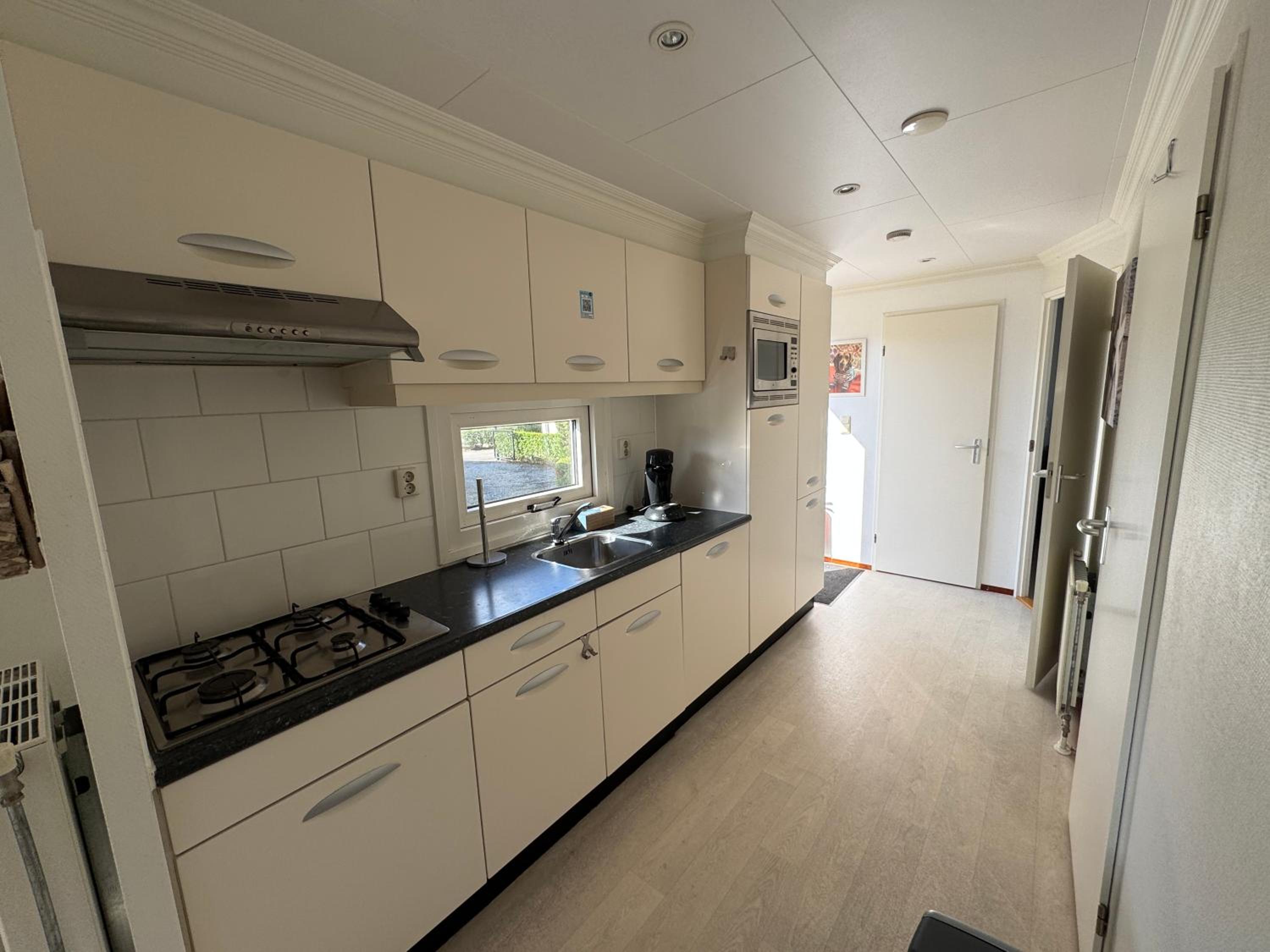 Breskens Chalet Huis Joschi mit Zaun Haus Nr G139