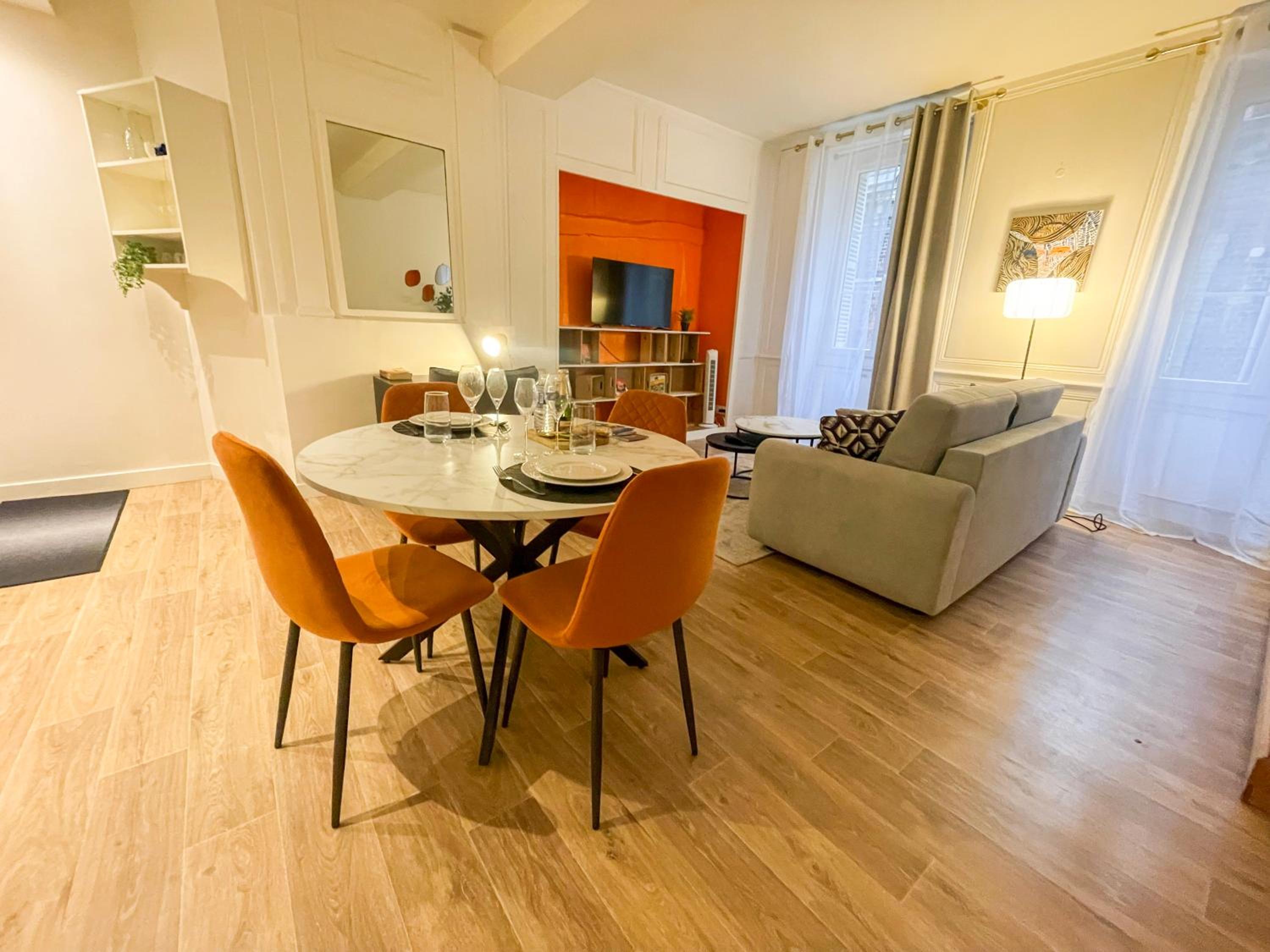 L'Hauss'Rouennais - Grand T2 Chic prés de l'Hôtel de Ville de Rouen- idéal couple-Pros