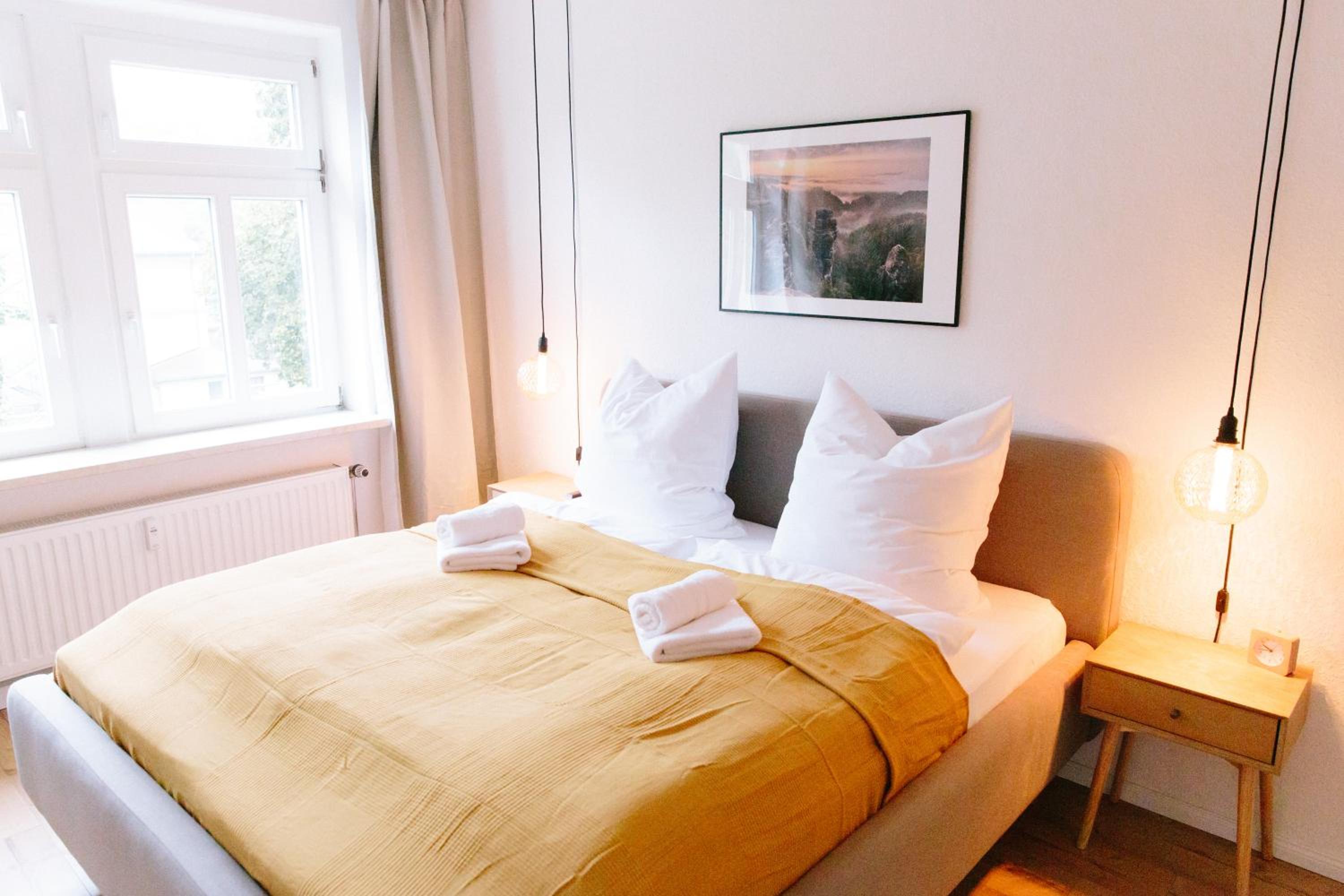 stay-a-while Apartment I Etta - Hans I WLAN, kostenloser Parkplatz, Waschmaschine