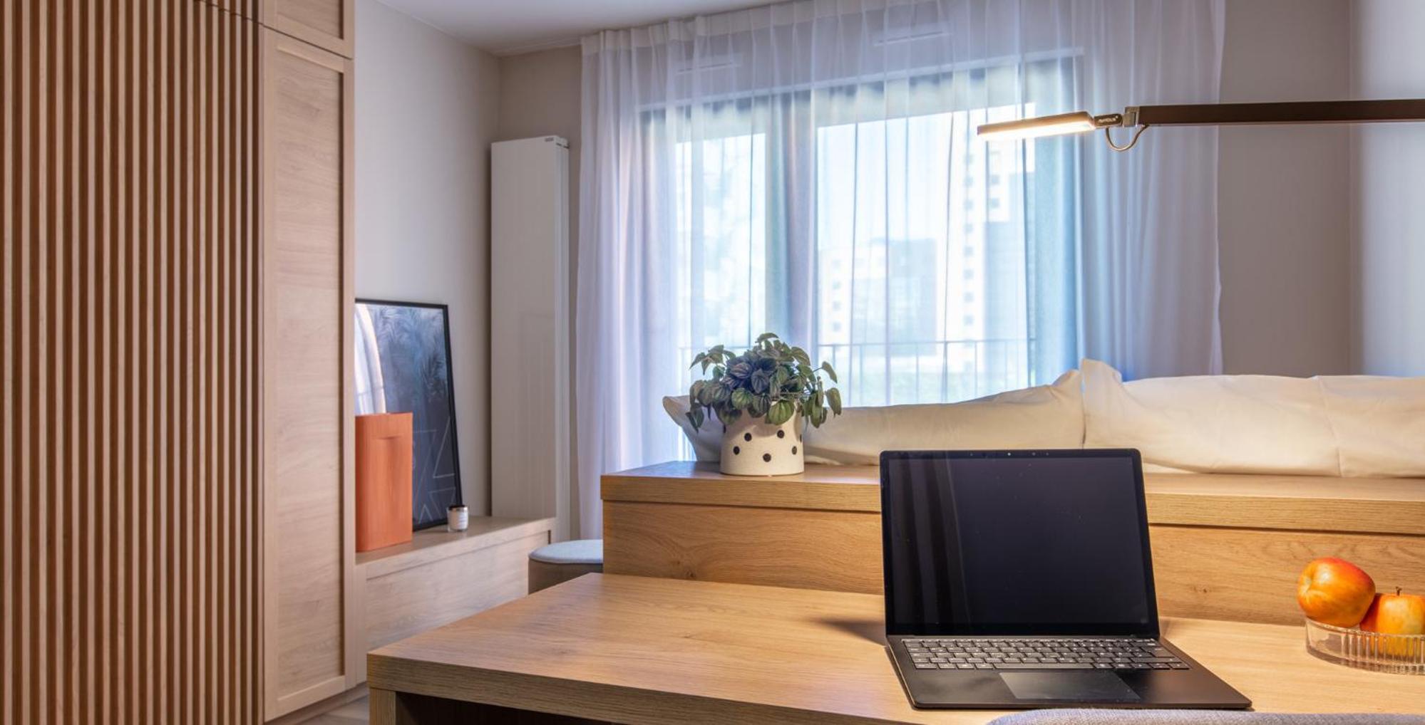 Homely! Skyview Apartment Frankfurt Airport, Fair, Rooftop, Gym!