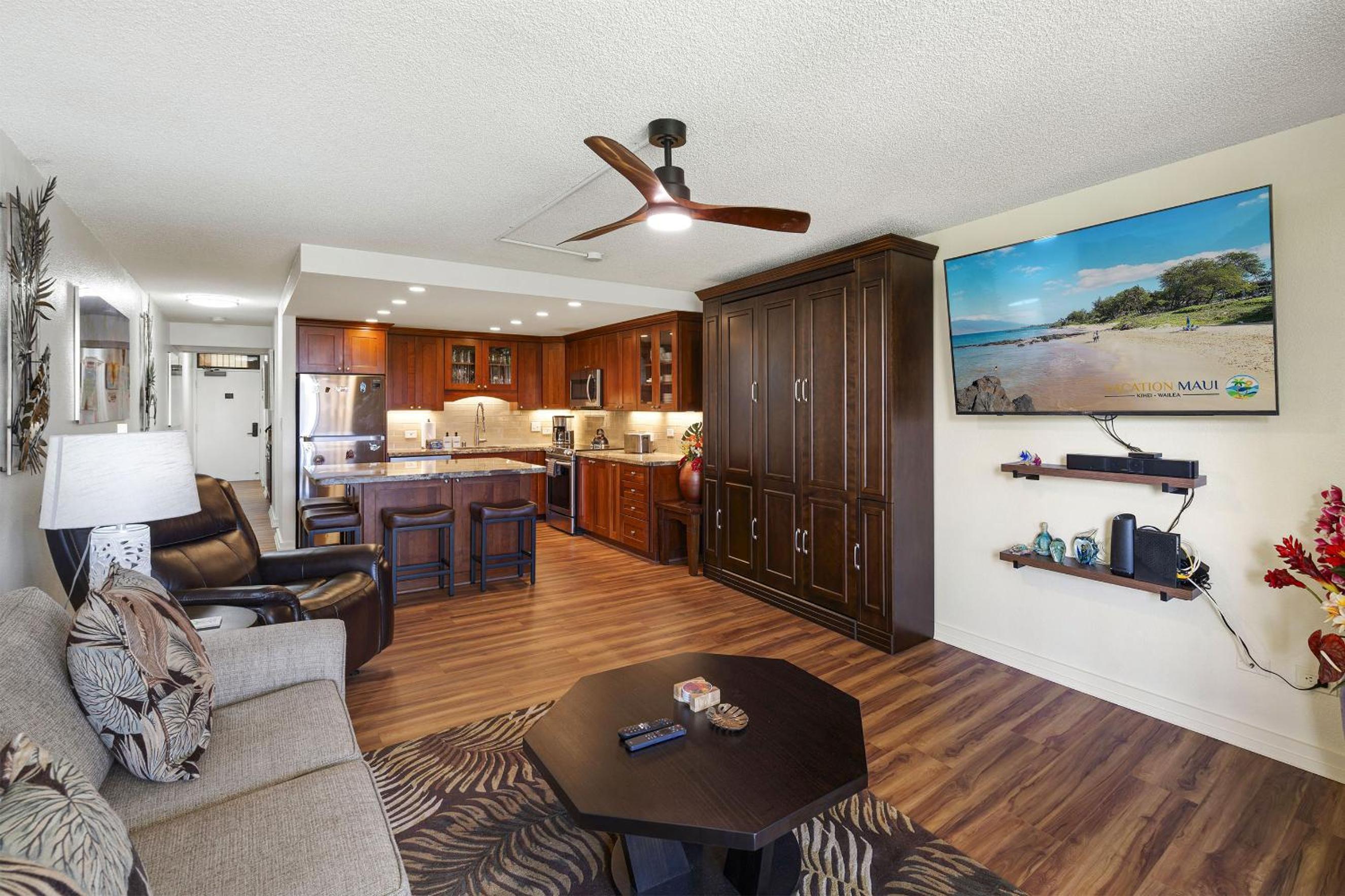 Kamaole Sands 7-308 - Fully Renovated in 2025, Whisper-Quiet AC, Premium Comfort