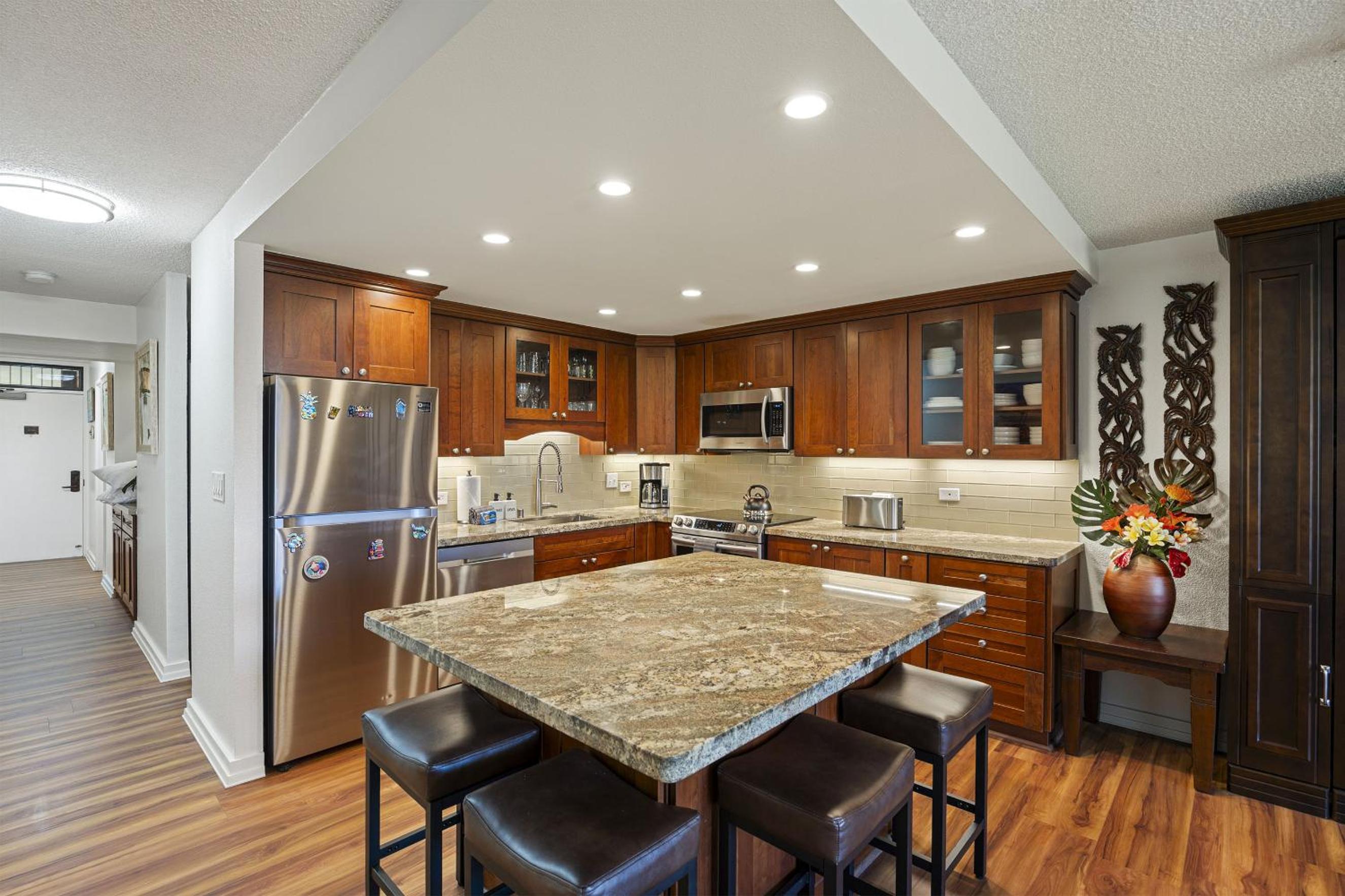Kamaole Sands 7-308 - Fully Renovated in 2025, Whisper-Quiet AC, Premium Comfort