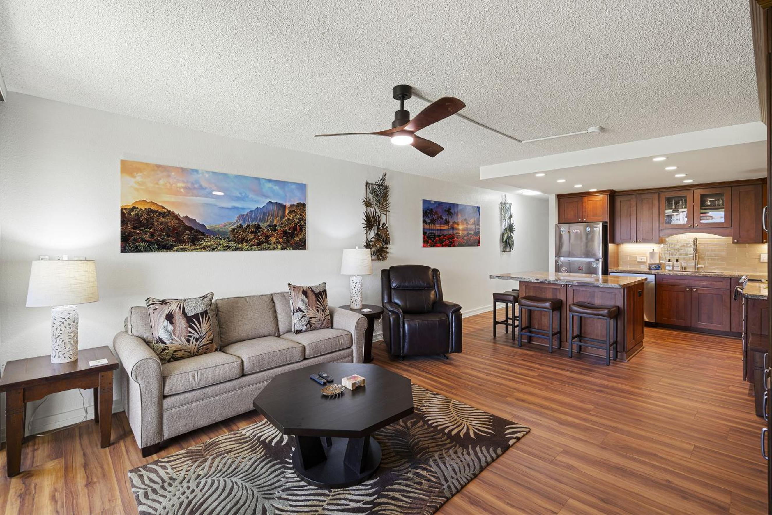 Kamaole Sands 7-308 - Fully Renovated in 2025, Whisper-Quiet AC, Premium Comfort