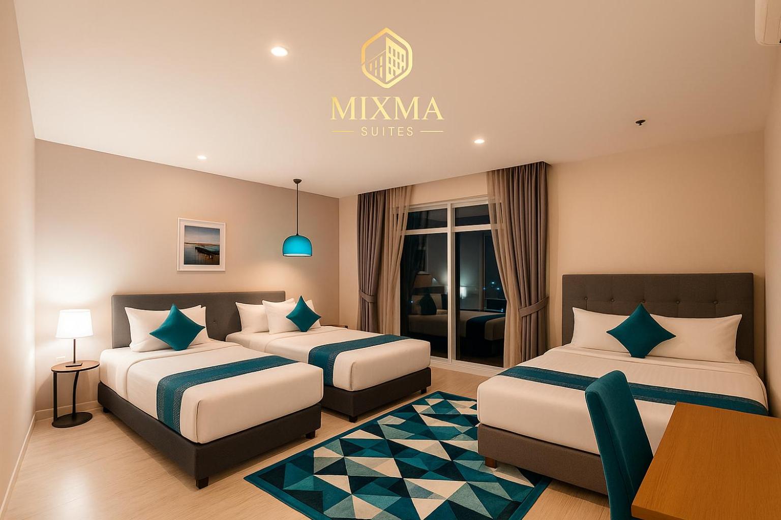 Seaview 5 Pax Near Jesselton Point & Gaya Street Mixma Suites