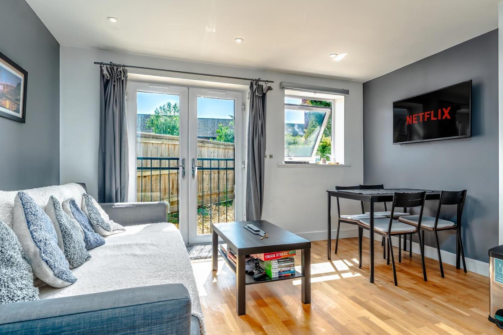 Pet friendly village flat with EV charging