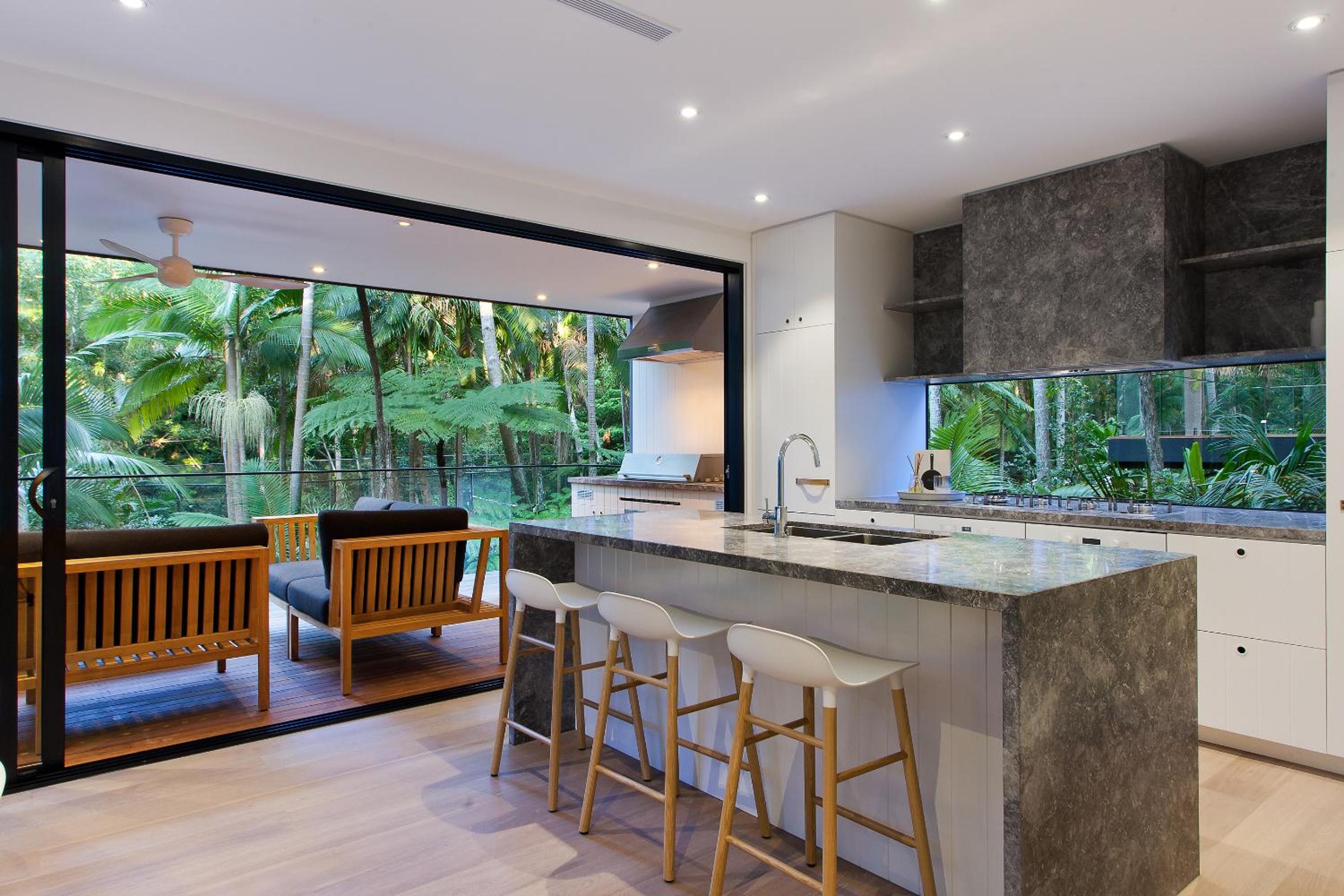 Luxury rainforest retreat, Little Cove