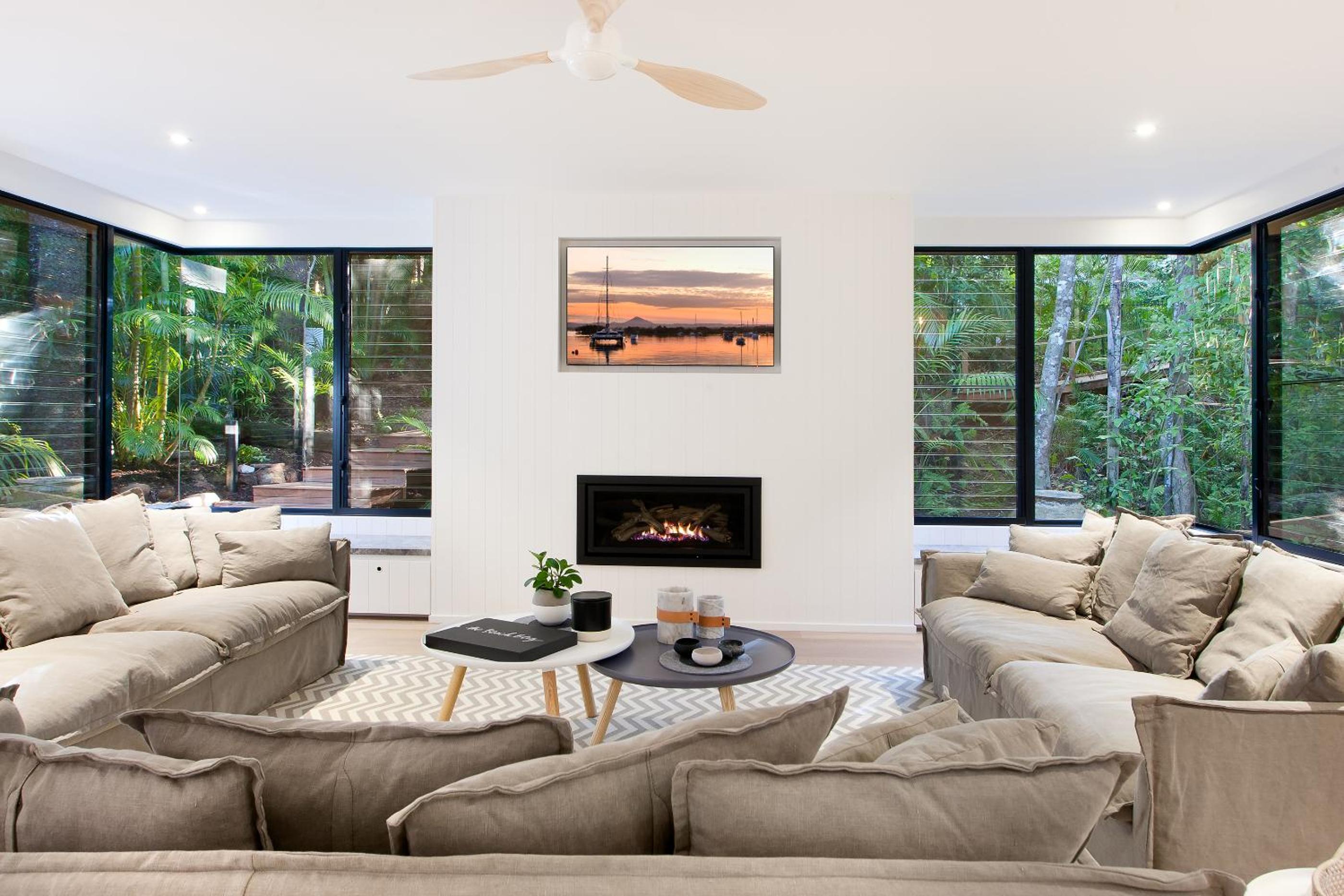 Luxury rainforest retreat, Little Cove